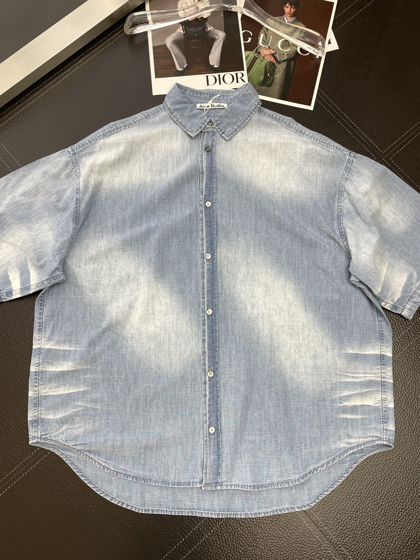 。Acne Studios💥独家专供新款原单男士休闲短袖开衫 高端定制 高端版本 时尚百搭爆款⚠️⚠️✨