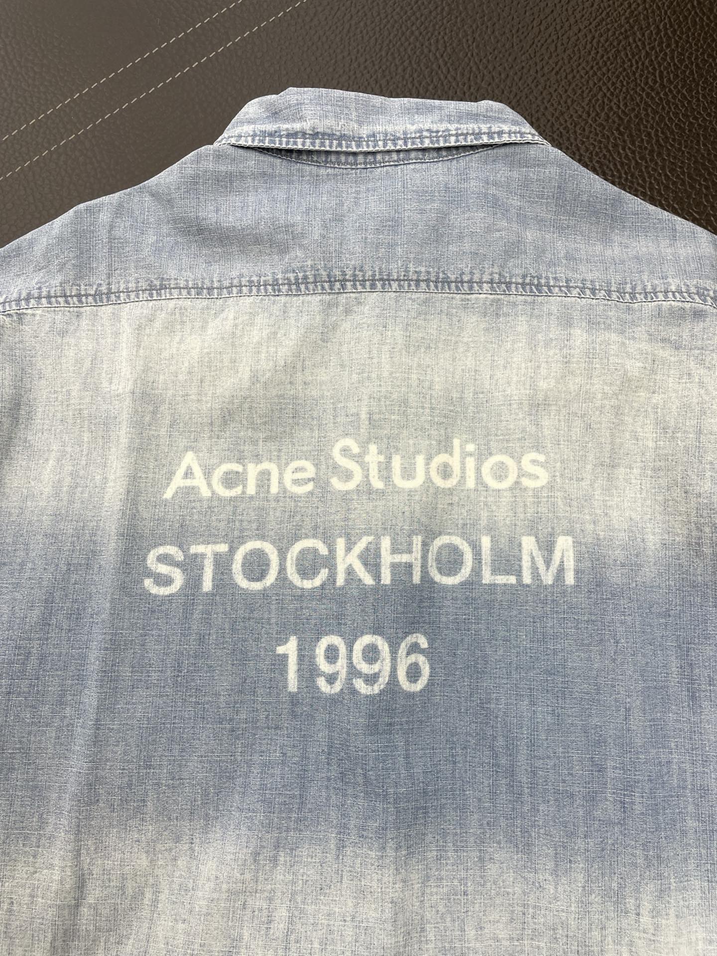 。Acne Studios💥独家专供新款原单男士休闲短袖开衫 高端定制 高端版本 时尚百搭爆款⚠️⚠️✨