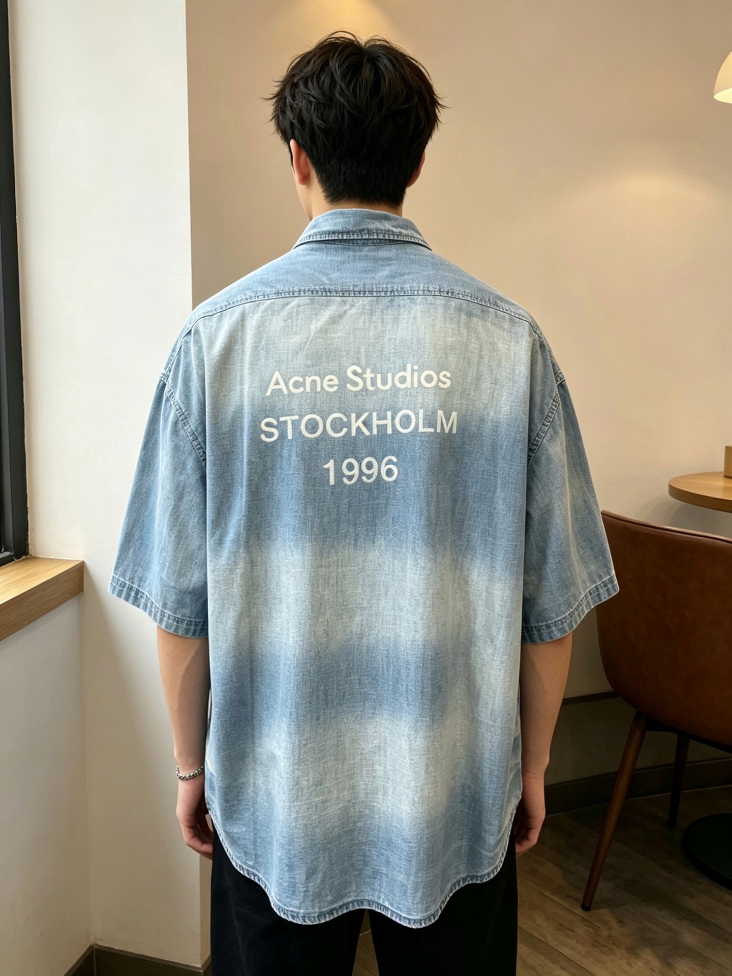 。Acne Studios💥独家专供新款原单男士休闲短袖开衫 高端定制 高端版本 时尚百搭爆款⚠️⚠️✨
