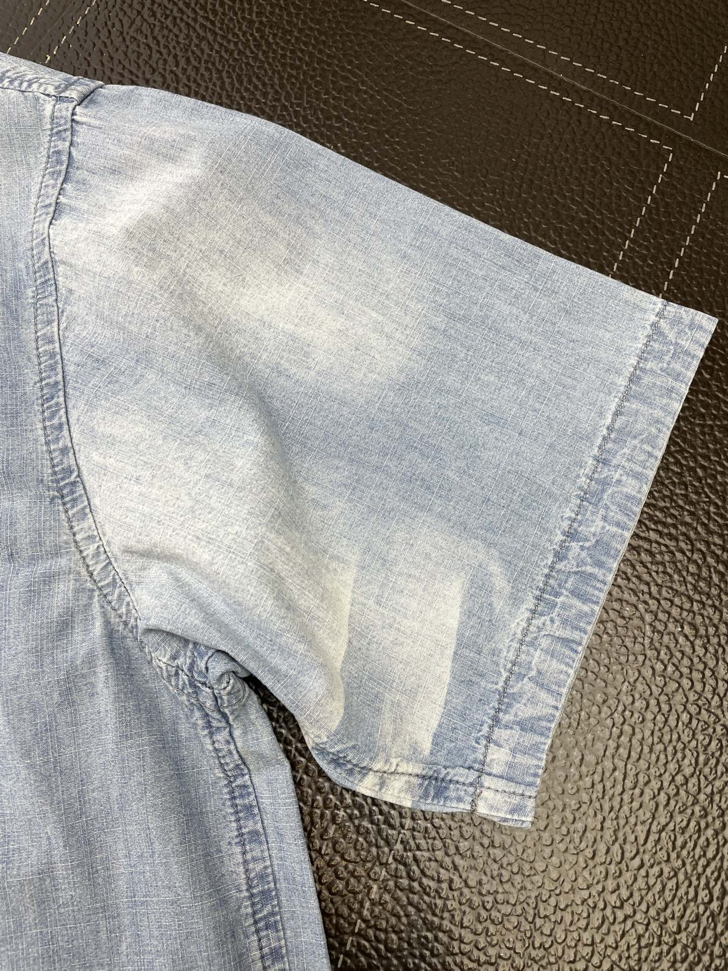 。Acne Studios💥独家专供新款原单男士休闲短袖开衫 高端定制 高端版本 时尚百搭爆款⚠️⚠️✨