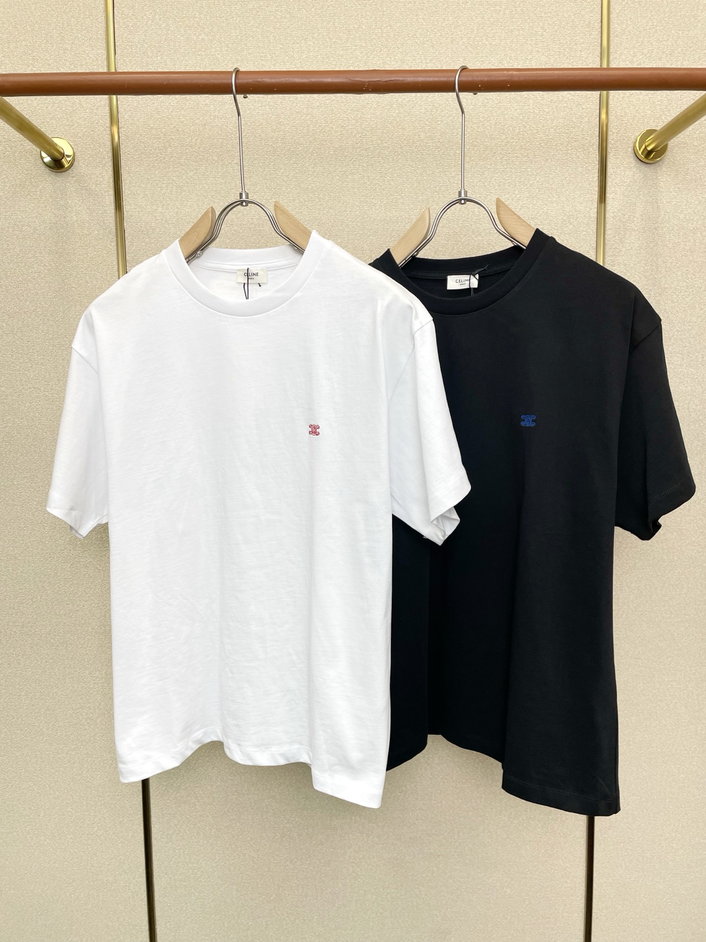 。CELINE赛琳💥独家专供新款原单男士休闲短袖 高端定制 高端版本 时尚百搭爆款⚠️⚠️✨✨进口面料 