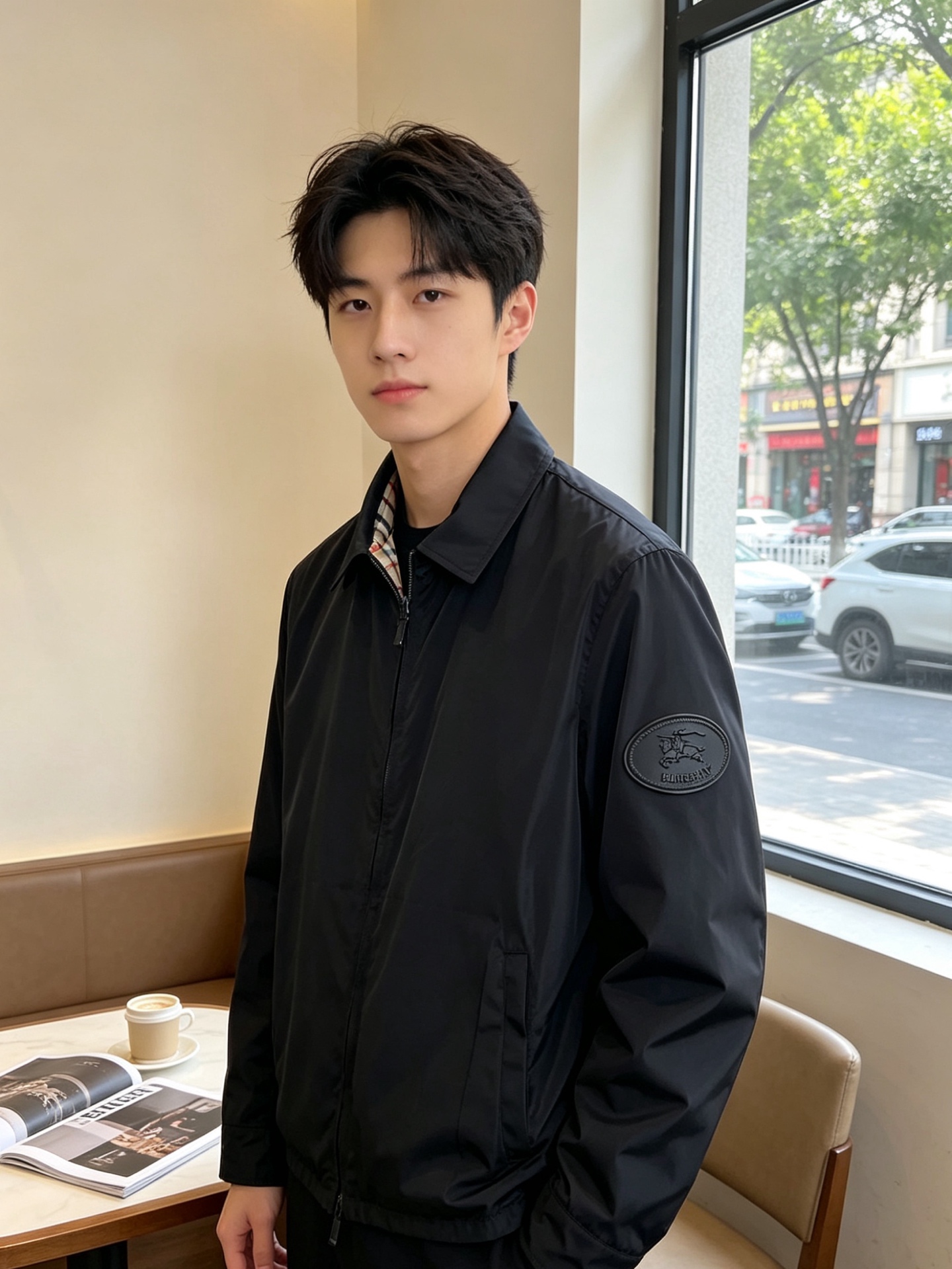 。Burberry巴宝莉💥独家专供新款原单男士休闲夹克 双面穿夹克 高端定制 高端版本 时尚百搭爆款⚠️