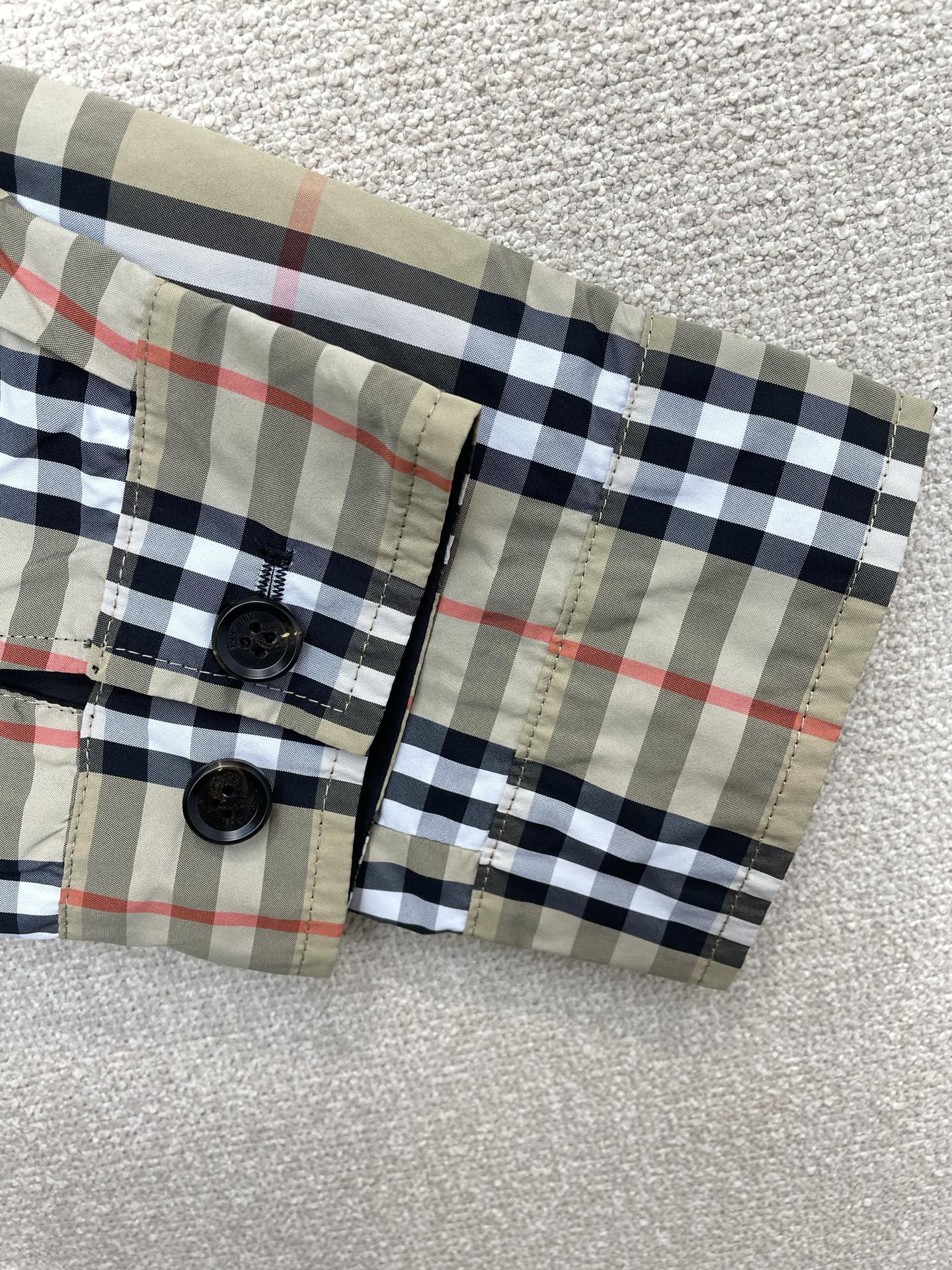 。Burberry巴宝莉💥独家专供新款原单男士休闲夹克 双面穿夹克 高端定制 高端版本 时尚百搭爆款⚠️