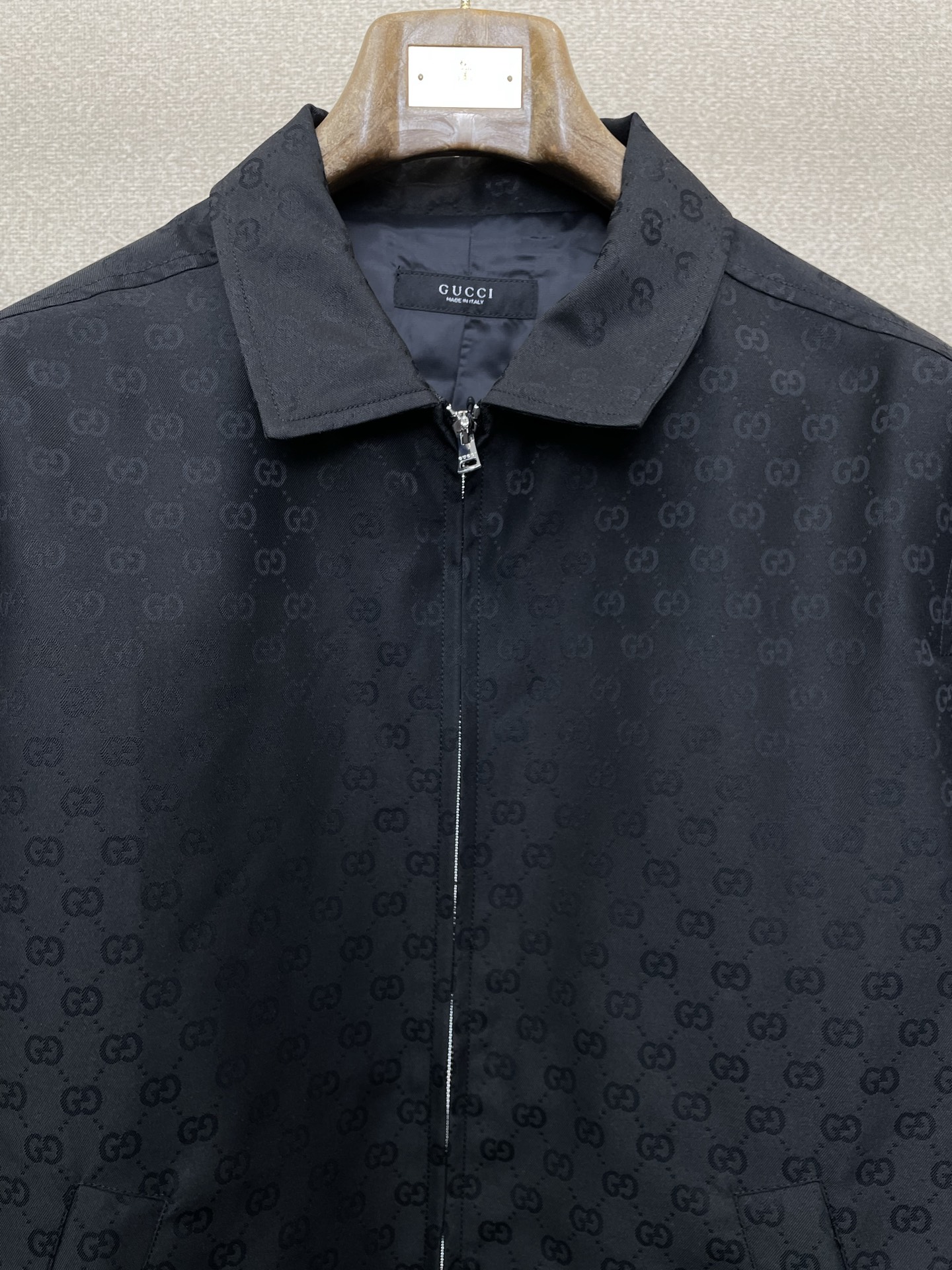 。Gucci古驰💥独家专供新款原单男士休闲翻领夹克 高端定制 高端版本 时尚百搭爆款⚠️⚠️✨✨进口面料