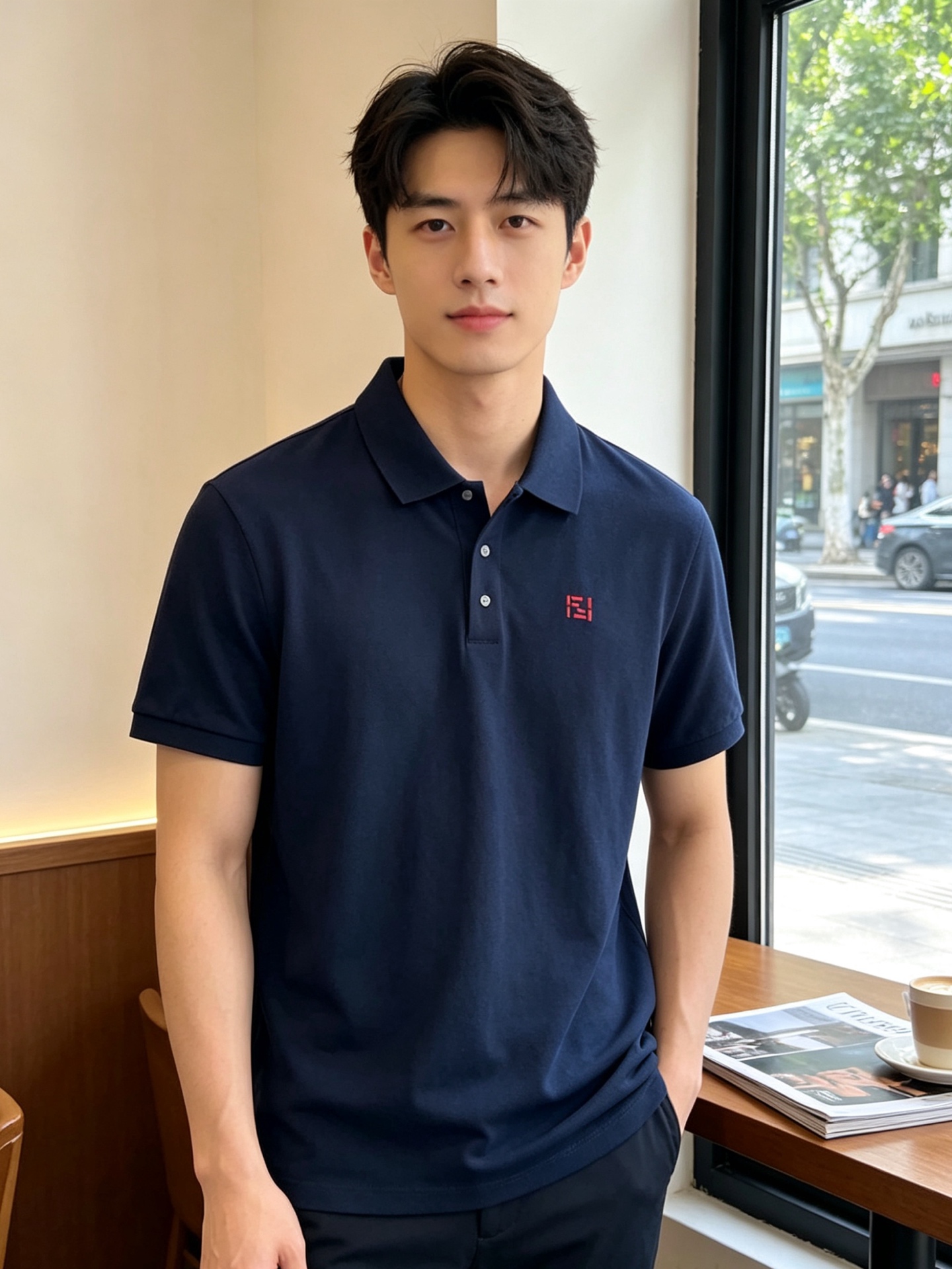 。FENDI芬迪💥独家专供新款原单男士休闲短袖 高端定制 高端版本 时尚百搭爆款⚠️⚠️✨✨进口面料 手