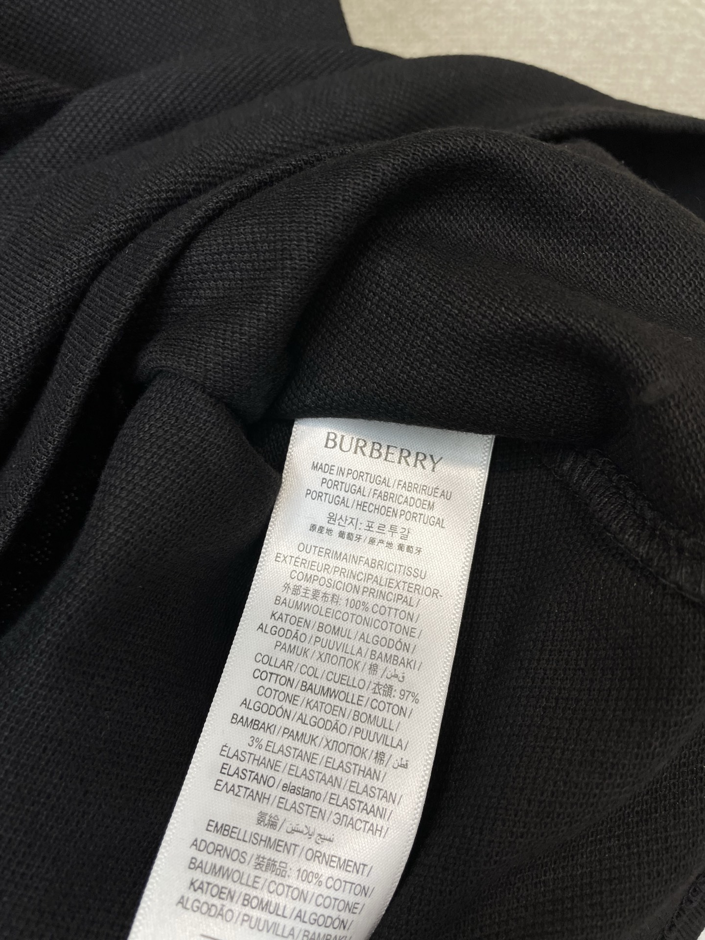 。Burberry巴宝莉💥独家专供新款原单男士休闲短袖 高端定制 高端版本 时尚百搭爆款⚠️⚠️✨✨进口