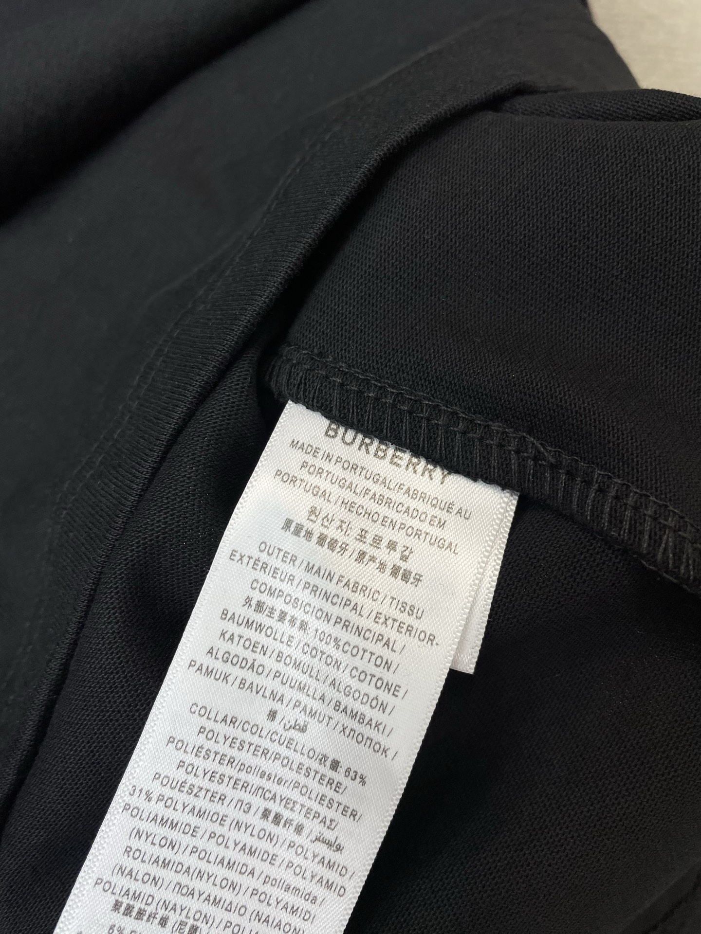 。Burberry巴宝莉💥独家专供新款原单男士休闲短袖 高端定制 高端版本 时尚百搭爆款⚠️⚠️✨✨进口