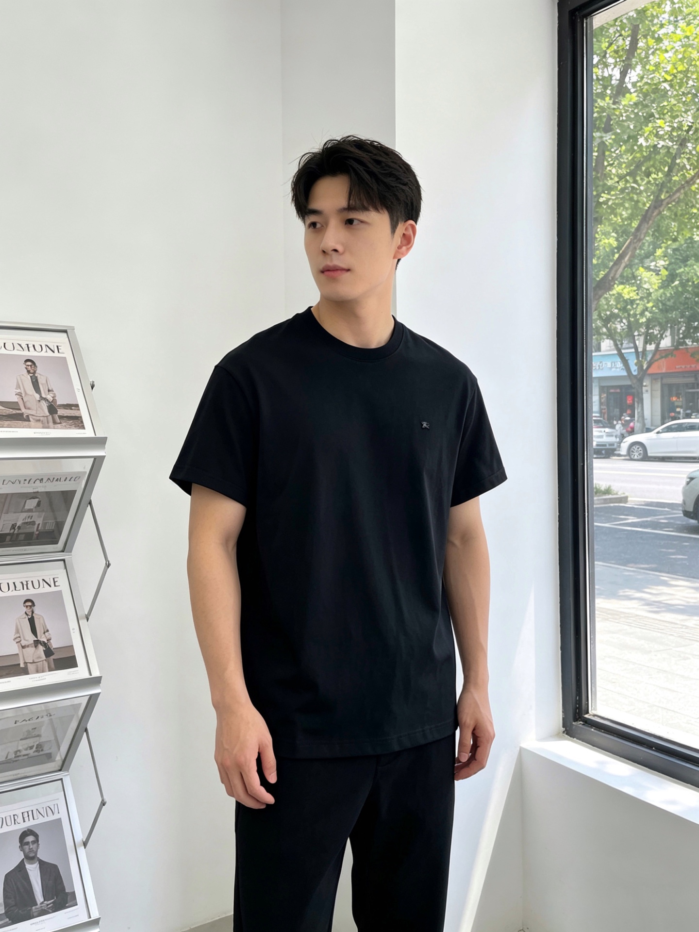 。Burberry巴宝莉💥独家专供新款原单男士休闲短袖 高端定制 高端版本 时尚百搭爆款⚠️⚠️✨✨进口