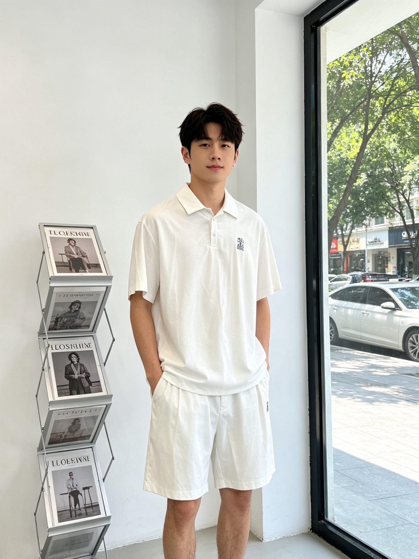 /套。BC-Brunello Cucineli布鲁内洛 • 库奇内利💥独家专供新款专柜同款短袖套装，高级