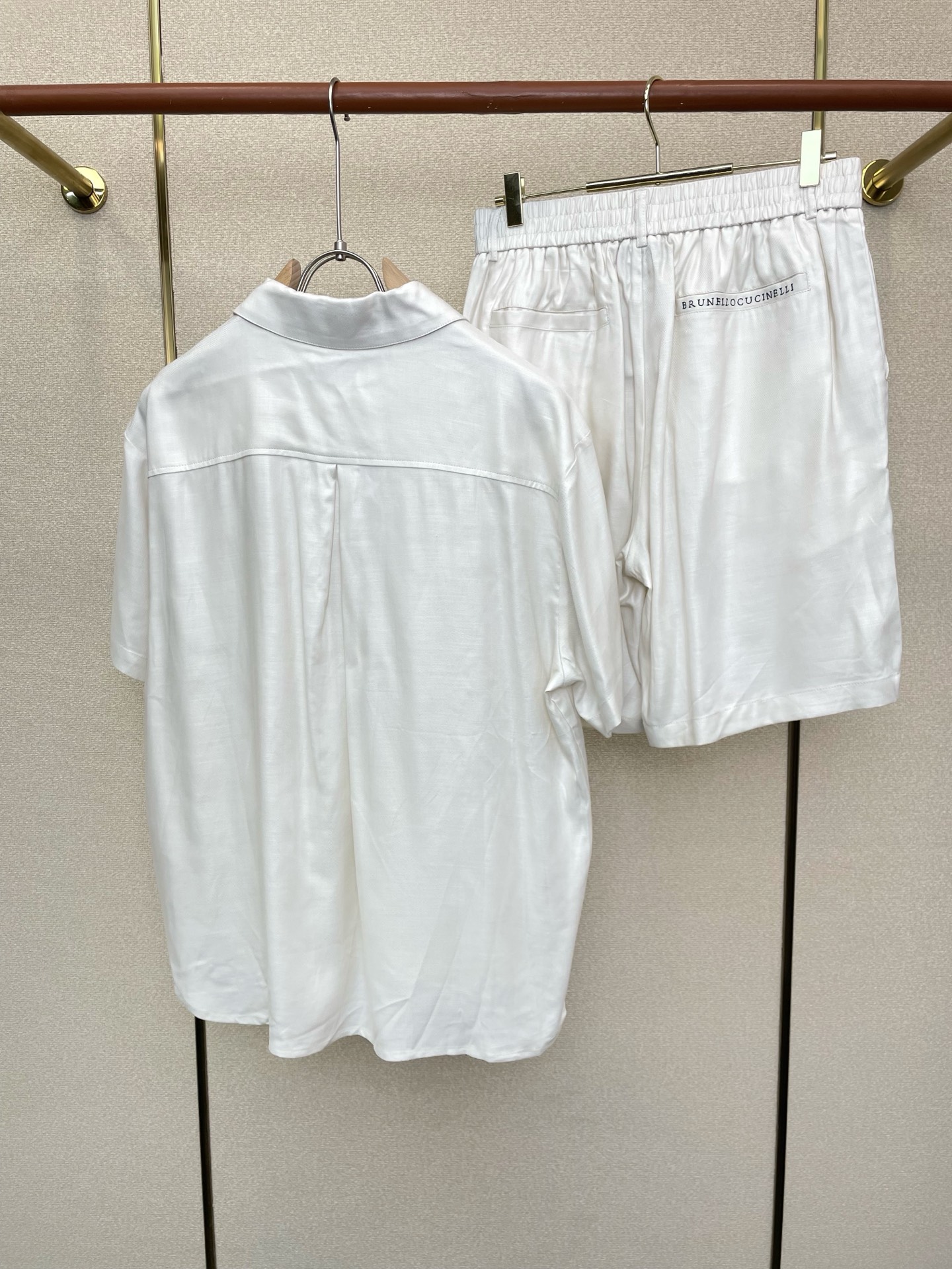/套。BC-Brunello Cucineli布鲁内洛 • 库奇内利💥独家专供新款专柜同款短袖套装，高级