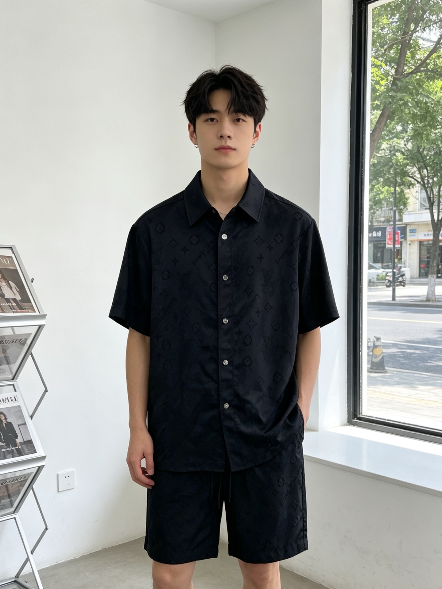 /套。Louis Vuitton路易威登💥独家专供新款专柜同款短袖套装，高级感满满！细节精致高档，做工无