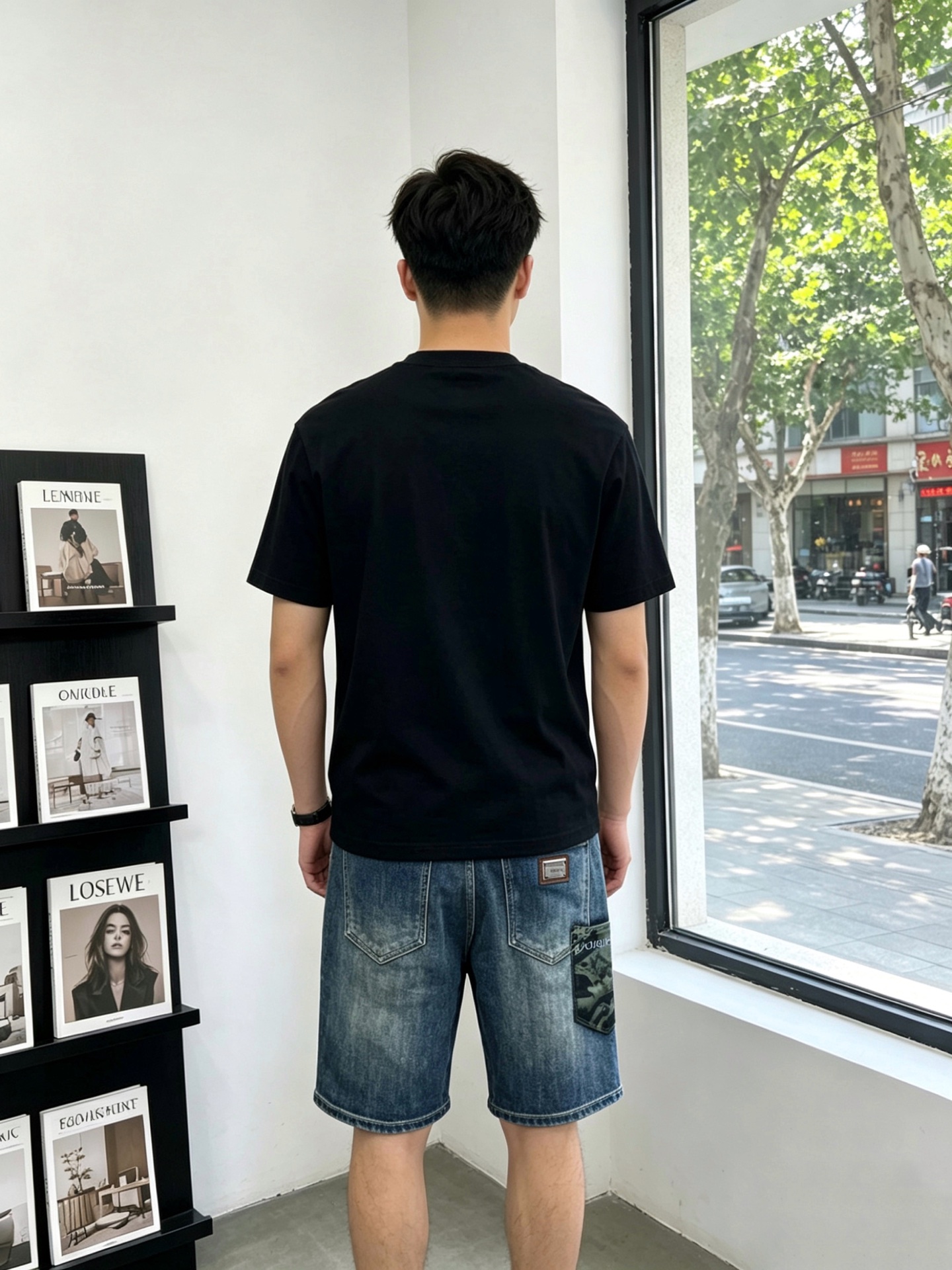 。Dolce&Gabbana杜嘉班纳💥独家专供新款休闲牛仔短裤🩳 高端版本！专柜定制面料 透气舒适度高，