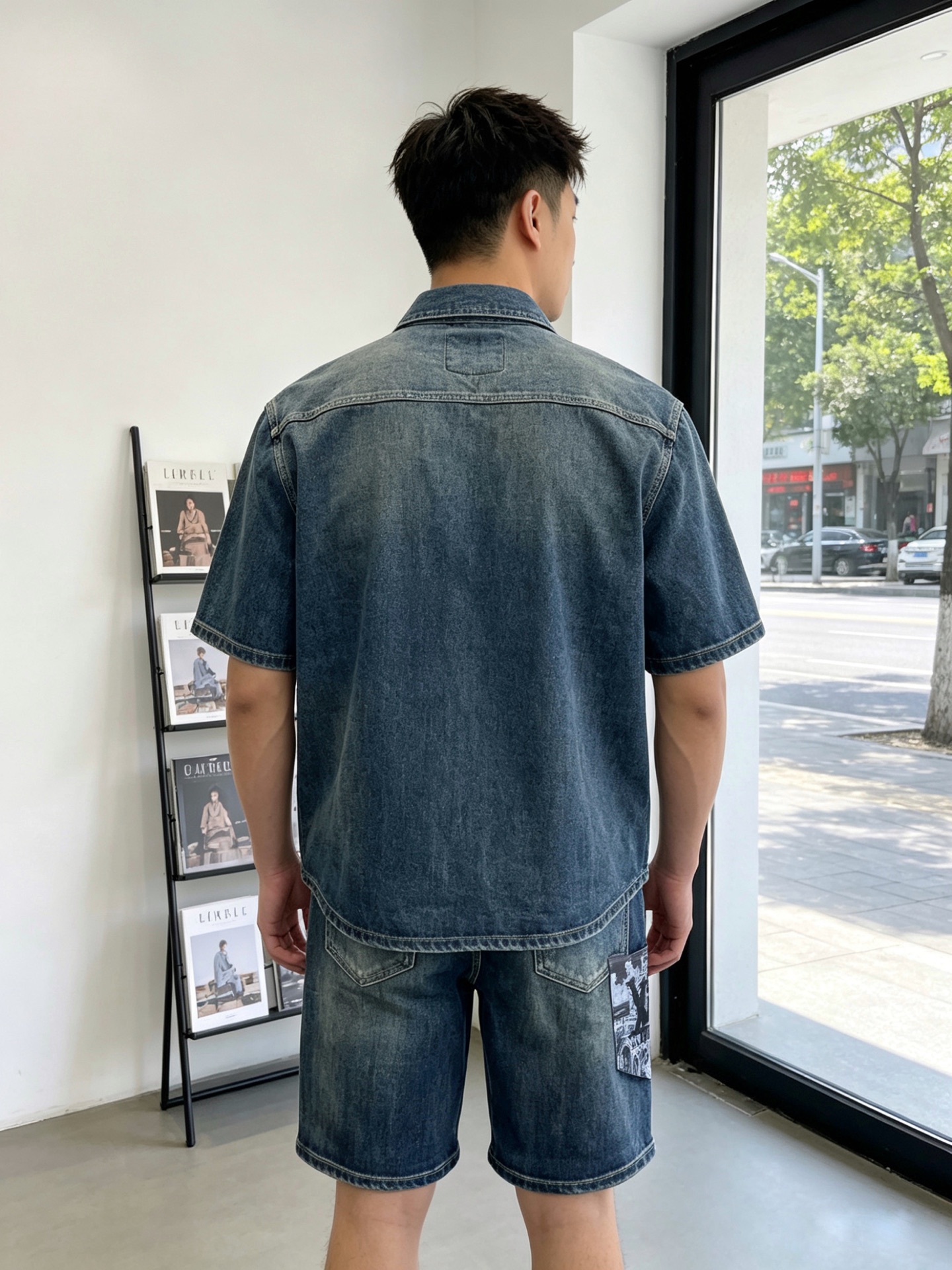 。Louis Vuitton路易威登💥独家专供新款休闲牛仔短裤🩳 高端版本！专柜定制面料 透气舒适度高，