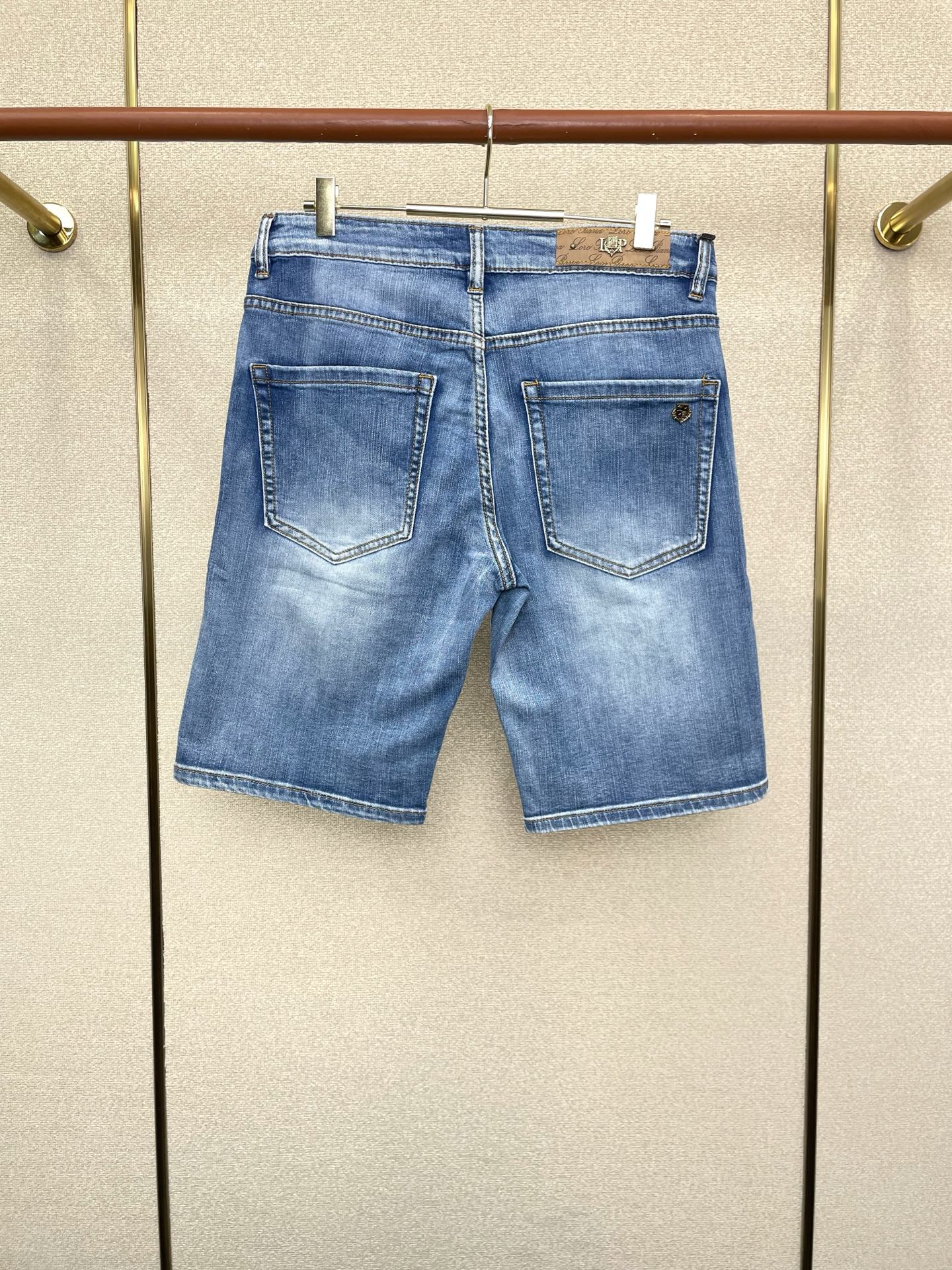 。Loro Piana-Loro Piana诺悠翩雅💥独家专供新款休闲短裤🩳 高端版本！专柜定制面料 透