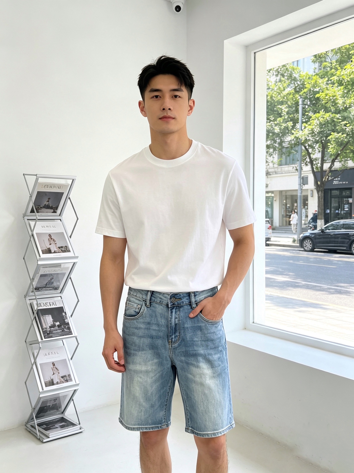 。Prada普拉达💥独家专供新款休闲短裤🩳 高端版本！专柜定制面料 透气舒适度高，细节无可挑剔，品牌元素