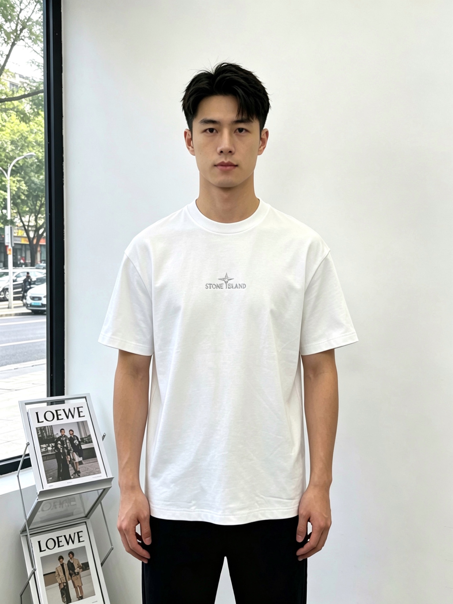 NO:868308,.STONE ISLAND Stone Island is a must-have new model. Original men's casual short sleeves. High-end customization. High-end version. Fashionable and versatile imported fabrics. Super soft and delicate feel. Skin-friendly and comfortable to wear. High-end boutique. The upper body is finely made by the factory. It is a must-have item for men. Three complete standards. Size S-XL, T-shirt,19860909.STONE ISLAND石头岛砸锅卖铁都要上的新款新款原单男士休闲短袖 高端定制 高端版本 时尚百搭爆款进口面料 手感超柔软细腻 穿着亲肤舒适 高端精品 代工厂精细做上身非常赞 男士必备单品 三标齐全 码数S-XL,,T-shirt,,Men's clothing