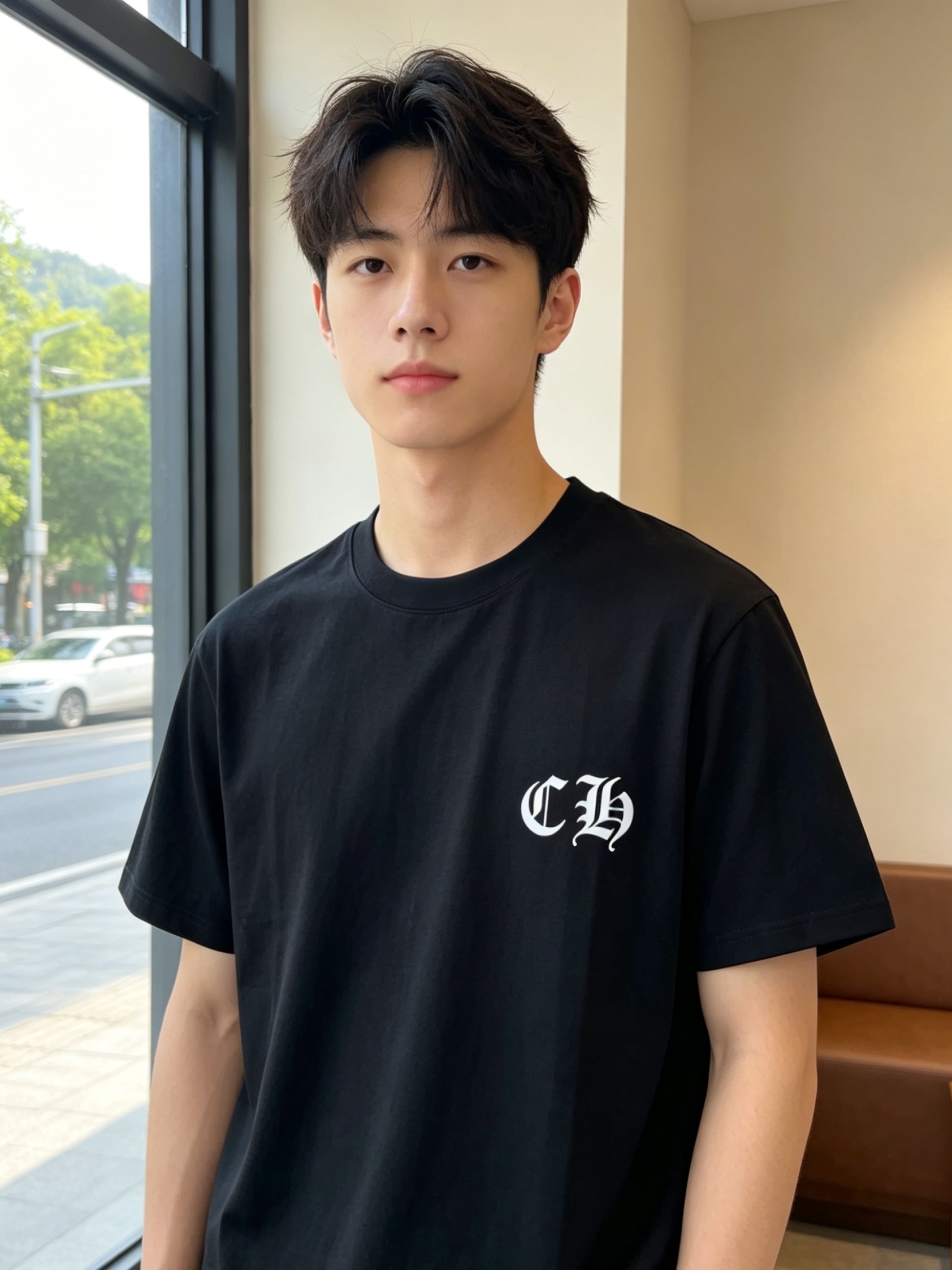 NO:836267,.Chrome hearts Chrome Hearts is a must-have new model of men's casual short sleeves. High-end customization. High-end version. Fashionable and versatile imported fabrics. Super soft and delicate feel. Skin-friendly and comfortable to wear. High-end boutique. The upper body is finely made by the factory. It is a must-have item for men. Complete three standards. Size 46-54. New model on the market. Chrome hearts, chrome hearts, T-shirt,19860909.Chrome hearts克罗心砸锅卖铁都要上的新款新款原单男士休闲短袖 高端定制 高端版本 时尚百搭爆款进口面料 手感超柔软细腻 穿着亲肤舒适 高端精品 代工厂精细做上身非常赞 男士必备单品 三标齐全 码数46-54砸锅卖铁上新款,,chrome hearts,chrome hearts,T-shirt,,Men's clothing