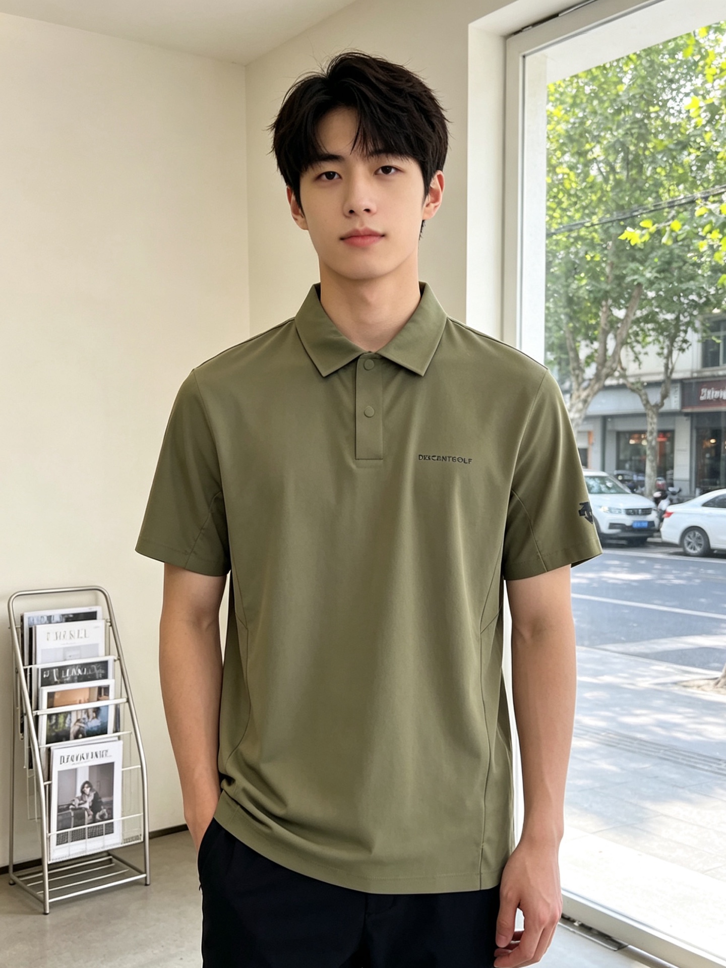 NO:908097,.DESCENTE is a must-have new model. Original men's casual short sleeves. High-end customization. High-end version. Fashionable and versatile imported fabrics. Super soft and delicate feel. Skin-friendly and comfortable to wear. High-end boutique. The upper body is exquisitely made by the OEM. A must-have item for men. Three complete standards. Size M-5XL, T-shirt.19860909.DESCENTE迪桑特砸锅卖铁都要上的新款新款原单男士休闲短袖 高端定制 高端版本 时尚百搭爆款进口面料 手感超柔软细腻 穿着亲肤舒适 高端精品 代工厂精细做上身非常赞 男士必备单品 三标齐全 码数M-5XL,,T-shirt,,Men's clothing