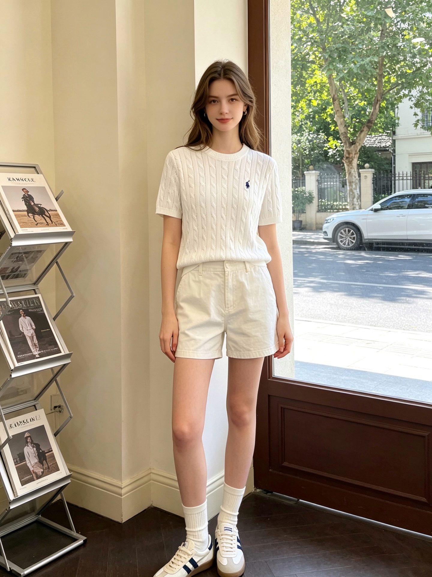 NO:836299,.Ralph Lauren’s new high-end version of casual knitted twist short-sleeved women’s clothing is a must-have product!  Uniquely designed counter-customized fabrics with high breathability and comfort, impeccable details, brand element design concept, reflecting high quality. It feels delicate and soft!  It presents a casual cut and the upper body shape is awesome!  Size S-L, new models, loro piana, T-shirt,19860909.Ralph Lauren拉夫劳伦砸锅卖铁都要上的新款新款女装休闲针织麻花短袖高端版本！独特设计 专柜定制面料 透气舒适度高,细节无可挑剔,品牌元素设计理念,体现高品质.手感细腻柔软！呈现休闲裁剪,上身版型超赞！码数S-L砸锅卖铁上新款,,loro piana,T-shirt,,Men's clothing