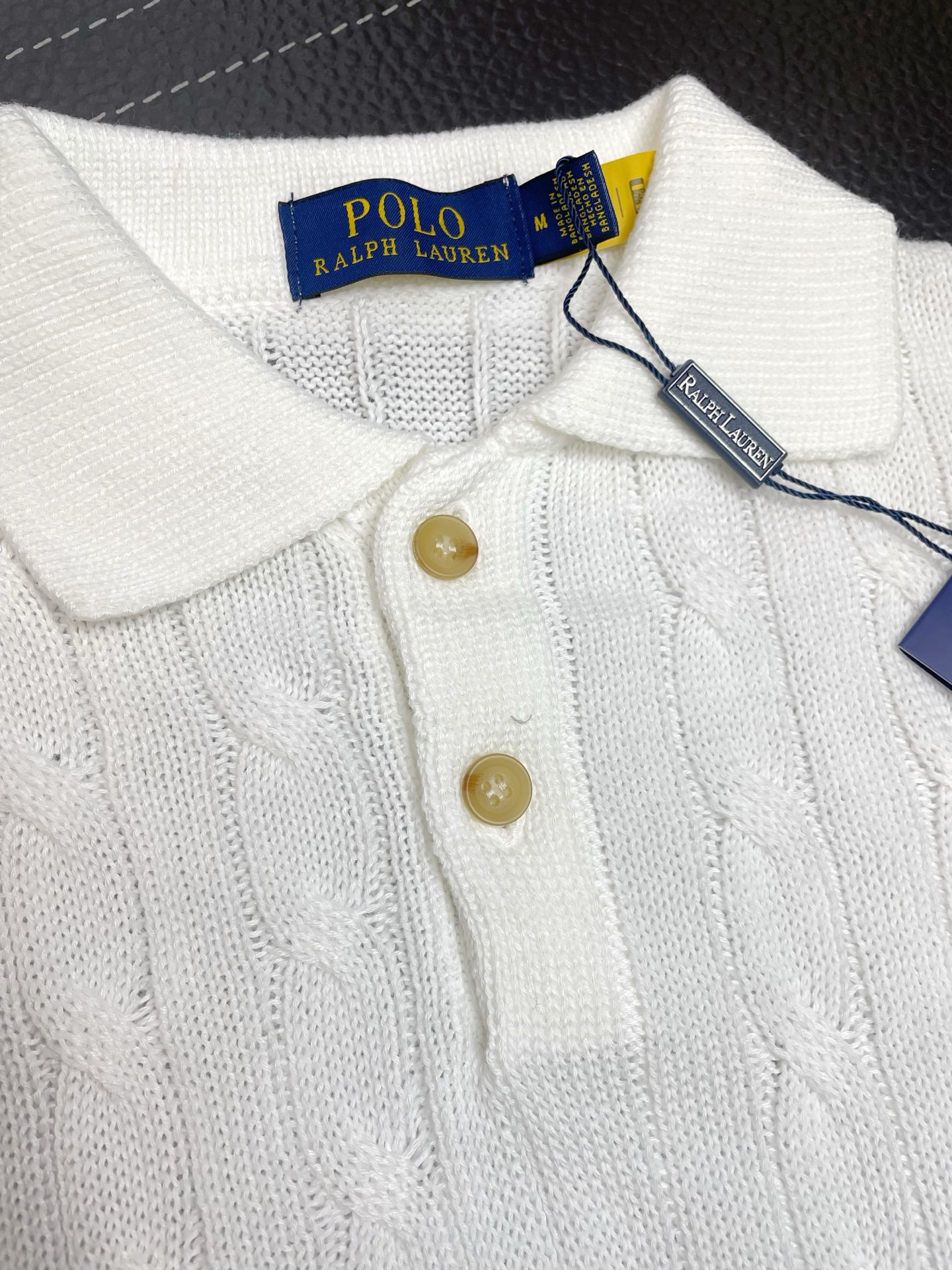 。RaLoro Pianah Lauren拉夫劳伦👚砸锅卖铁都要上的新款👚新款女装休闲针织麻花短袖👚高端