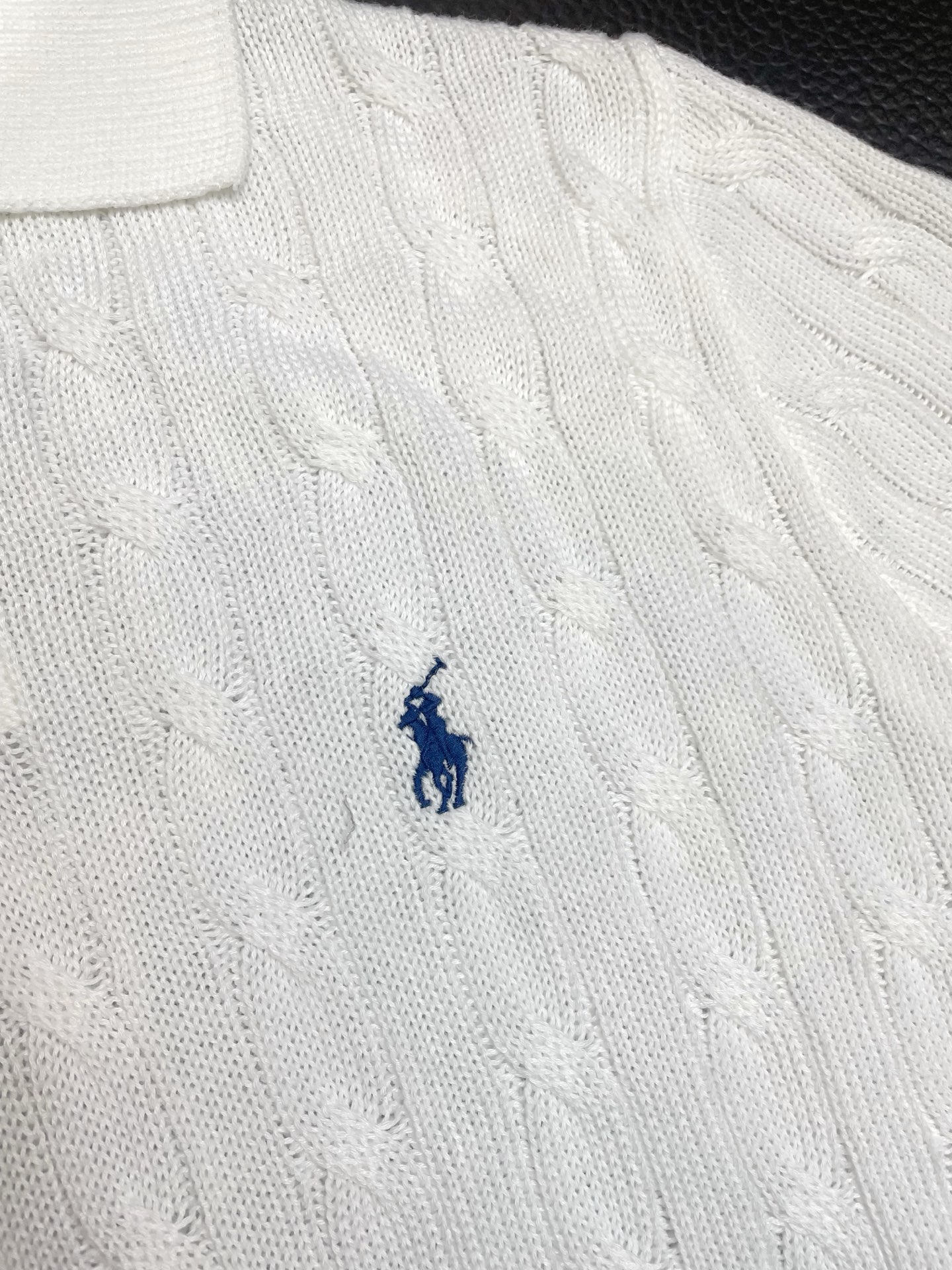 。RaLoro Pianah Lauren拉夫劳伦👚砸锅卖铁都要上的新款👚新款女装休闲针织麻花短袖👚高端