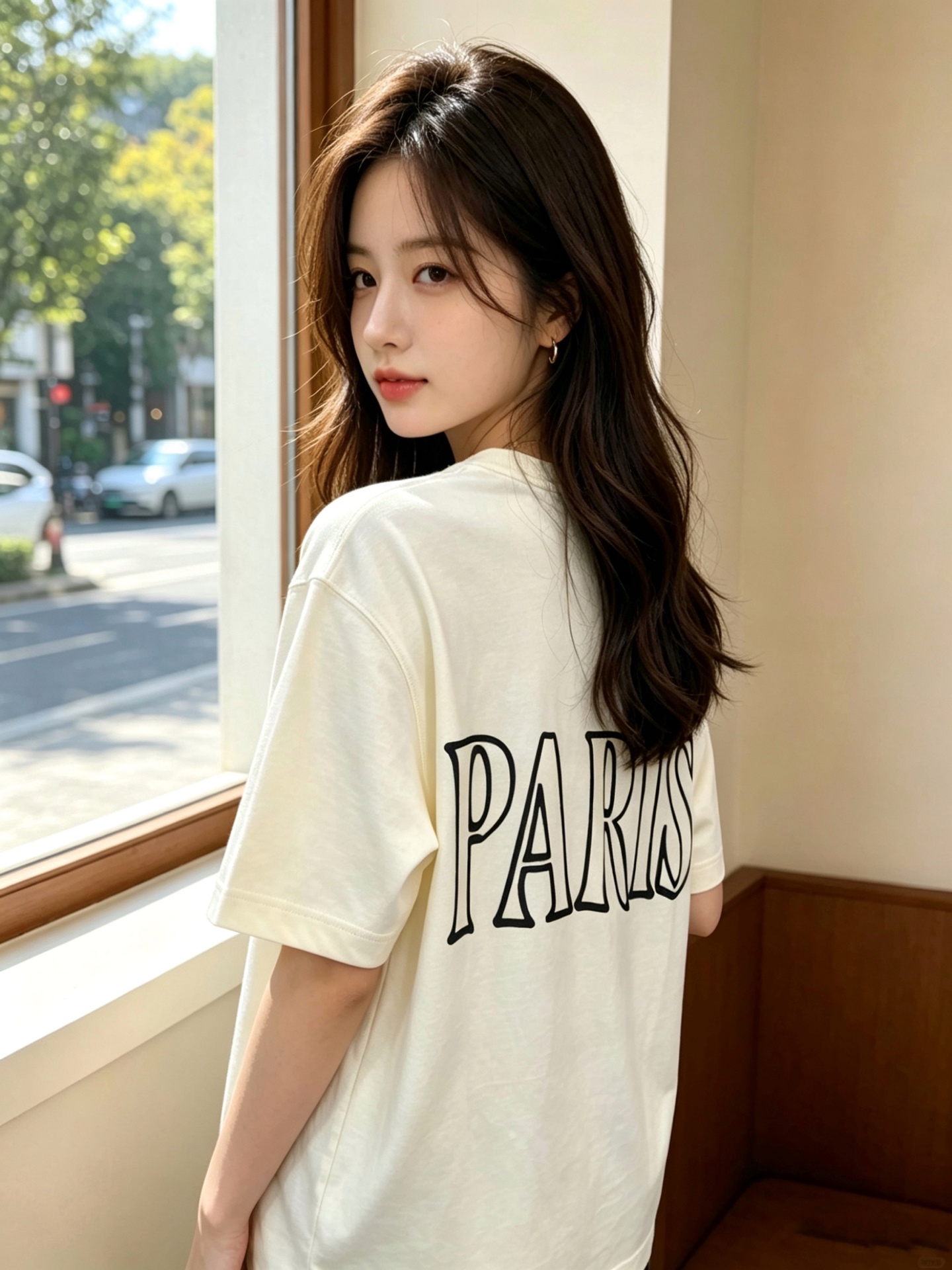 。AMI艾米👚砸锅卖铁都要上的新款👚新款女装休闲短袖👚高端版本！独特设计 专柜定制面料 透气舒适度高，细