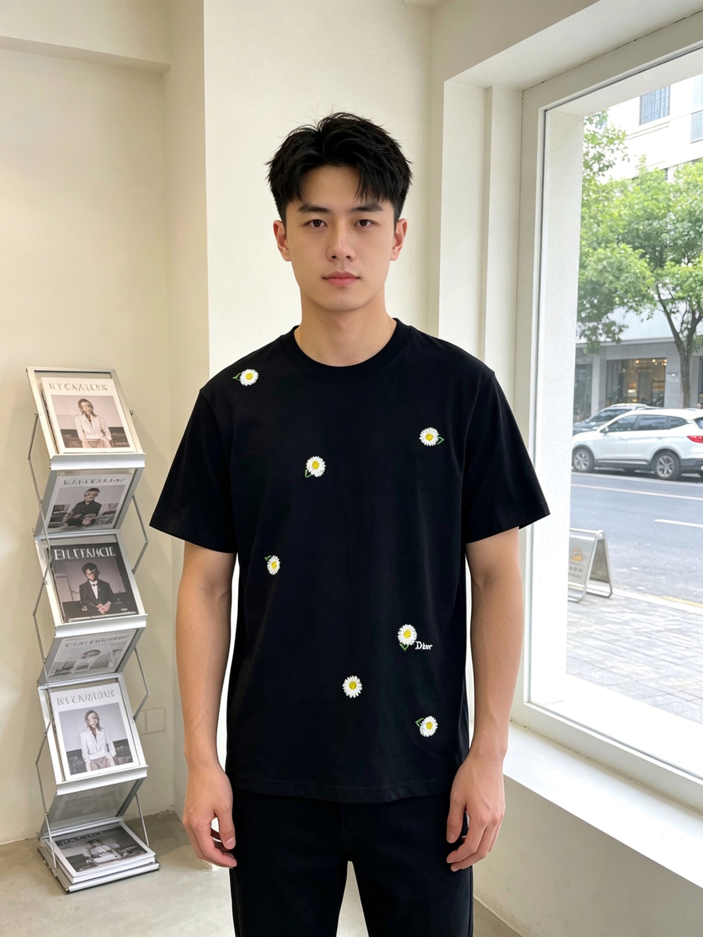 NO:836258,.Dior Dior's new and popular new original men's casual short sleeves. High-end customization. High-end version. Fashionable and versatile imported fabrics. Super soft and delicate feel. Skin-friendly and comfortable to wear. High-end boutique. The upper body is finely made by the OEM. It is a must-have item for men. Complete three standards. Size S-2XL. New trend. Dior, dior, T-shirt,19860909.Dior迪奥砸锅卖铁都要上的新款新款原单男士休闲短袖 高端定制 高端版本 时尚百搭爆款进口面料 手感超柔软细腻 穿着亲肤舒适 高端精品 代工厂精细做上身非常赞 男士必备单品 三标齐全 码数S-2XL砸锅卖铁上新款,,dior,dior,T-shirt,,Men's clothing