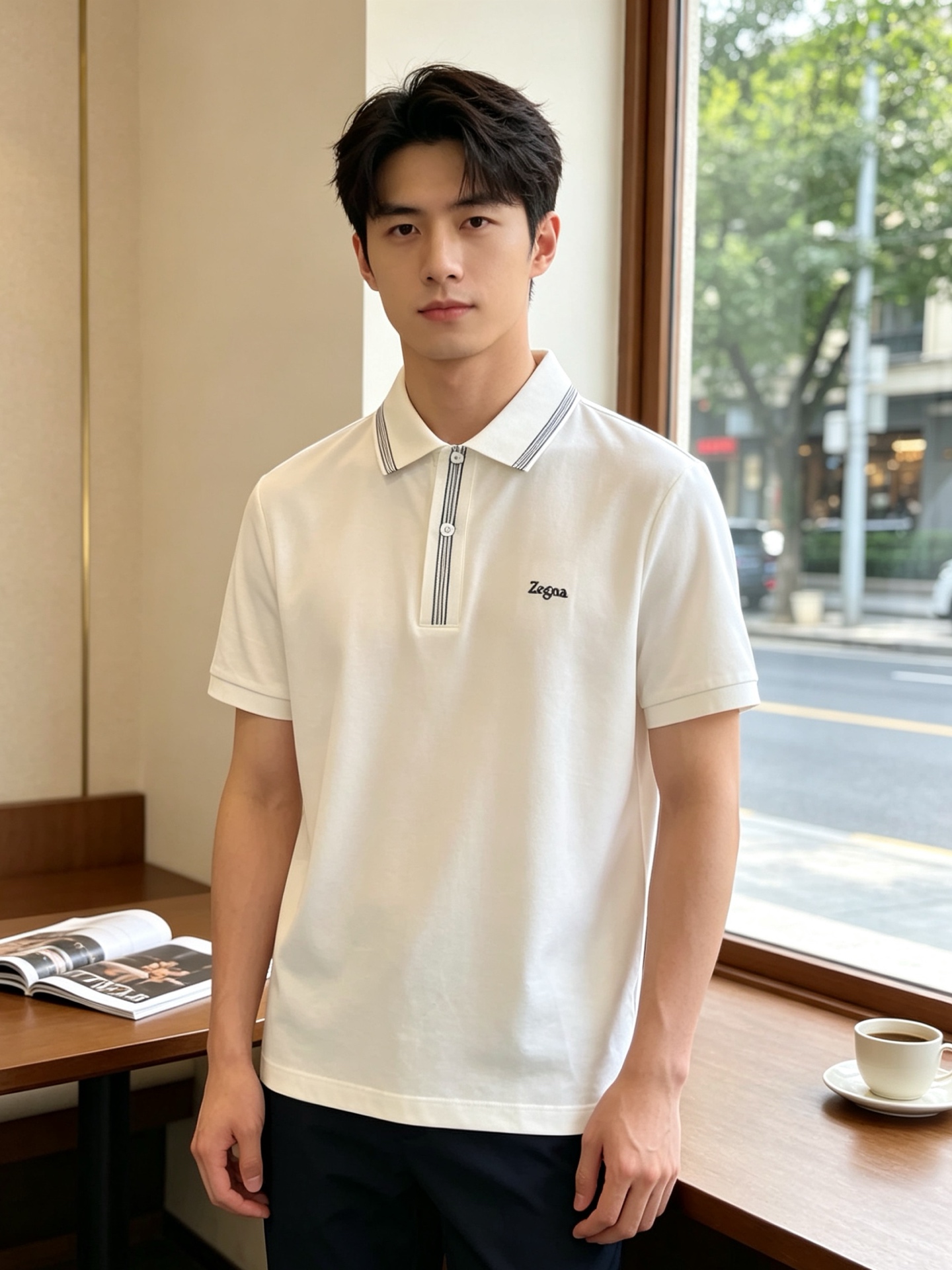 NO:845359,.ZEGNA Zegna's new and popular men's casual short sleeves. High-end customization. High-end version. Fashionable and versatile imported fabrics. Super soft and delicate feel. Skin-friendly and comfortable to wear. High-end boutique. The upper body is finely made by the OEM. It is a must-have item for men. Complete three standards. Size M-4XL. New trend. Zegna, T-shirt,19860909.ZEGNA杰尼亚砸锅卖铁都要上的新款新款原单男士休闲短袖 高端定制 高端版本 时尚百搭爆款进口面料 手感超柔软细腻 穿着亲肤舒适 高端精品 代工厂精细做上身非常赞 男士必备单品 三标齐全 码数M-4XL砸锅卖铁上新款,,zegna,T-shirt,,Men's clothing