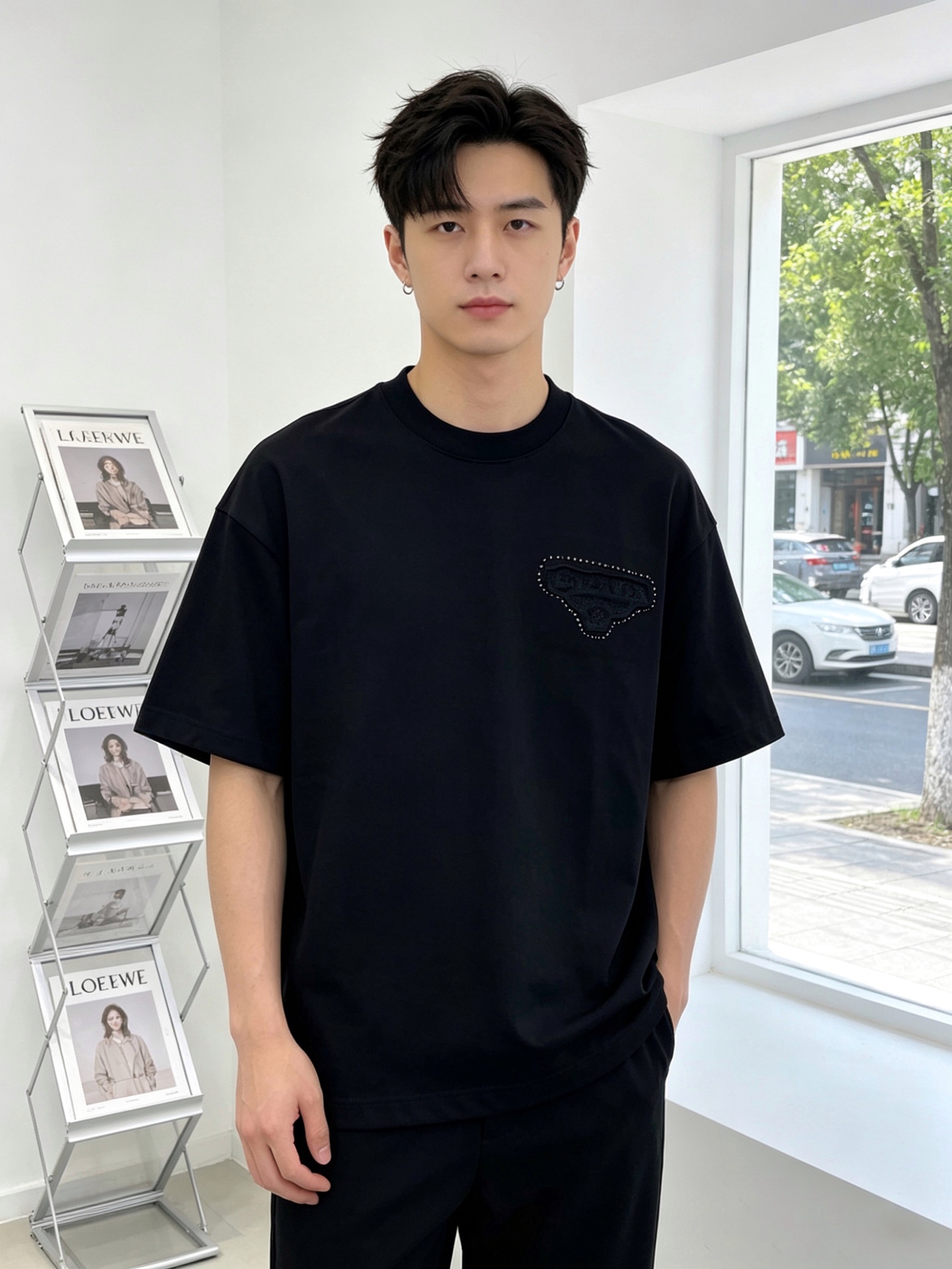NO:836239,.Prada Prada's new and popular new original men's casual short-sleeve, high-end customization, high-end version, fashionable and versatile, popular imported fabrics, super soft and delicate to the touch, skin-friendly and comfortable to wear, high-end boutique, exquisite upper body made by the foundry, very good, men's must-have item, complete with three standards, size M-3XL, new trend, prada, prada, T-shirt,19860909.Prada普拉达砸锅卖铁都要上的新款新款原单男士休闲短袖 高端定制 高端版本 时尚百搭爆款进口面料 手感超柔软细腻 穿着亲肤舒适 高端精品 代工厂精细做上身非常赞 男士必备单品 三标齐全 码数M-3XL砸锅卖铁上新款,,prada,prada,T-shirt,,Men's clothing