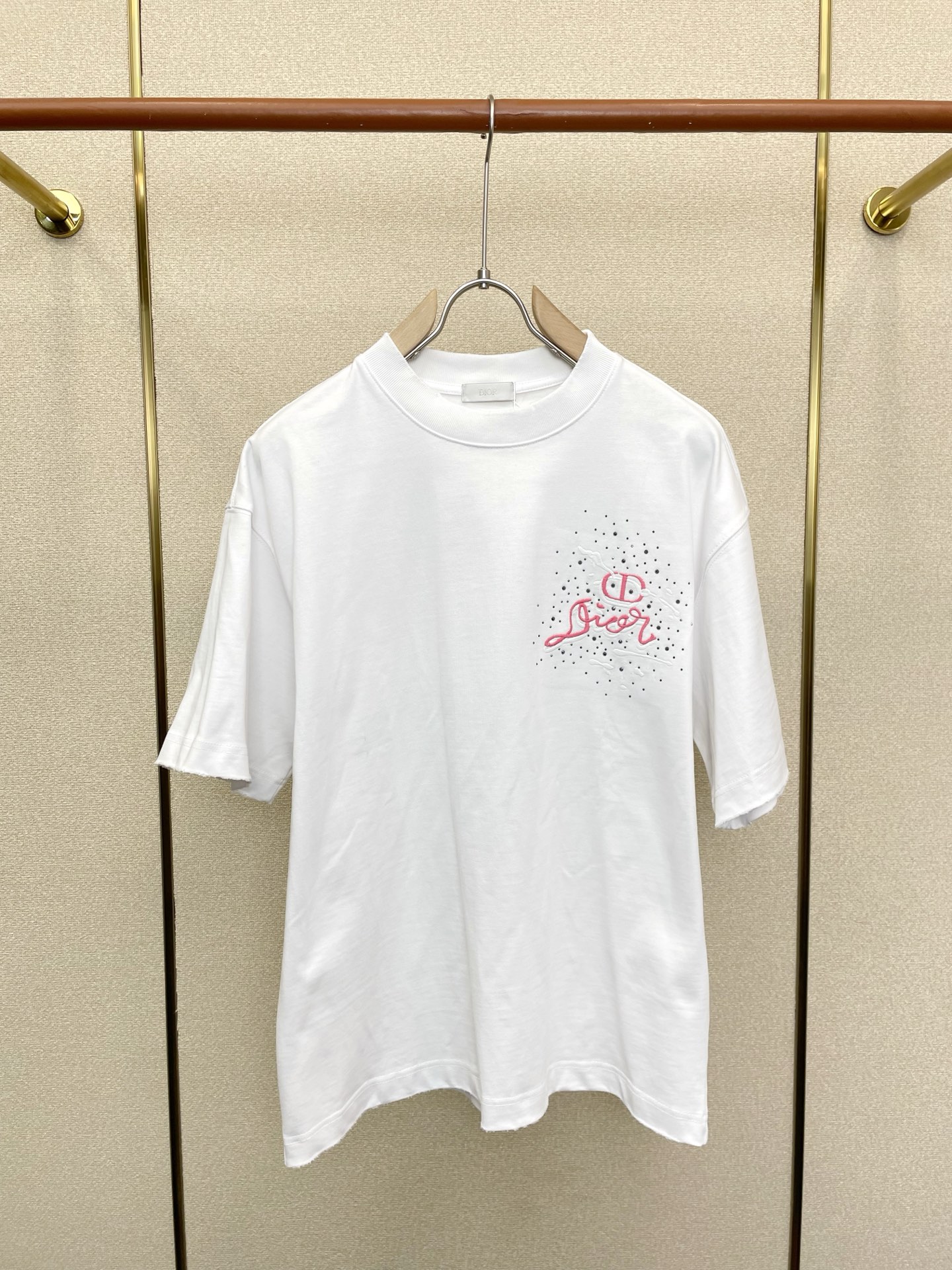 。Dior迪奥💥砸锅卖铁都要上的新款新款原单男士休闲短袖 高端定制 高端版本 时尚百搭爆款⚠️⚠️✨✨进