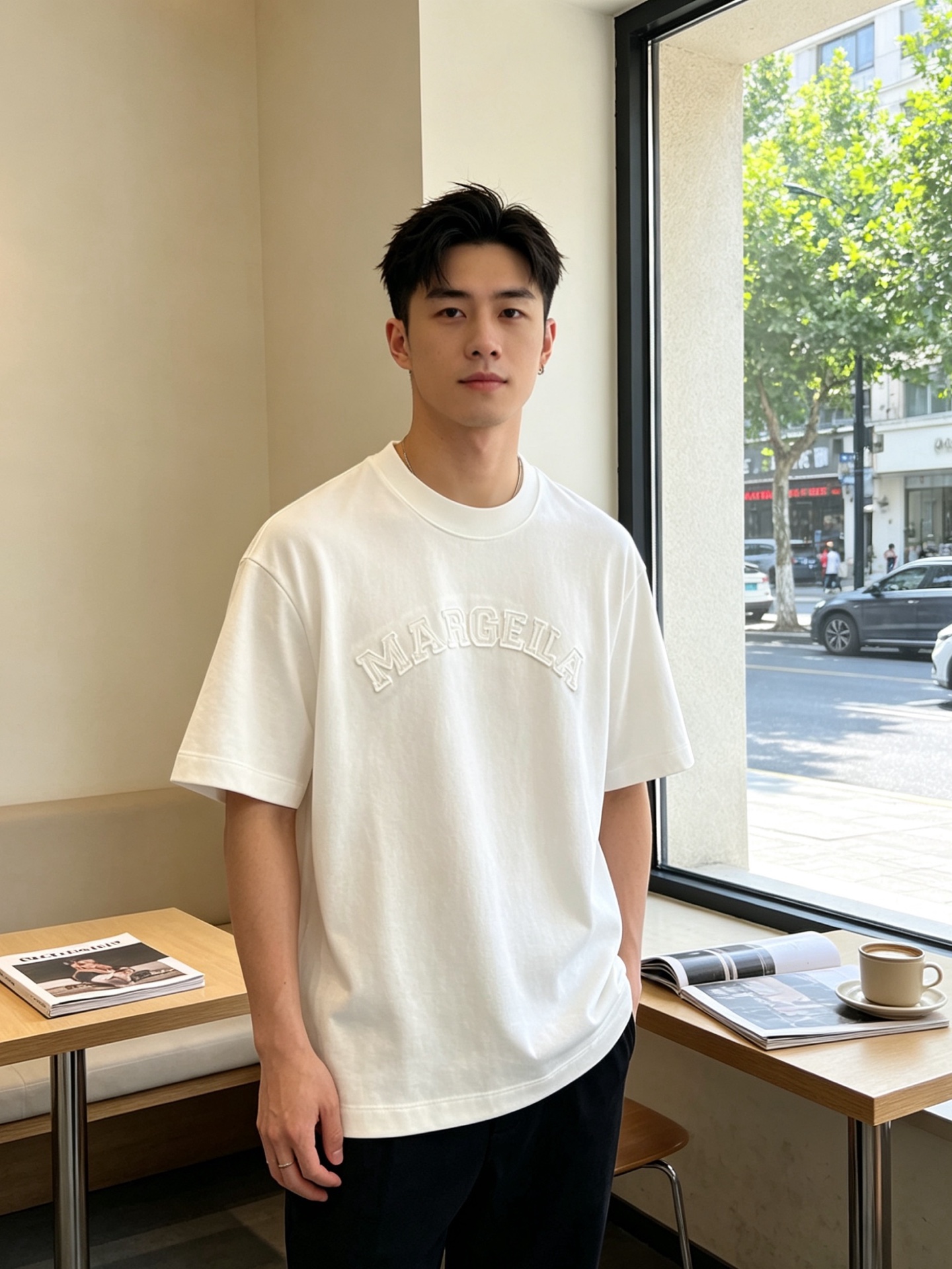 NO:908124,.Masion Margiela is a must-have new style of original men's casual short sleeves. High-end customization. High-end version. Fashionable and versatile imported fabrics. Super soft and delicate feel. Skin-friendly and comfortable to wear. High-end boutique. The upper body is exquisitely made by the OEM. A must-have item for men. Three complete standards. Size M-4XL, masion margiela, T-shirt,19860909.Masion Margiela梅森马吉拉砸锅卖铁都要上的新款新款原单男士休闲短袖 高端定制 高端版本 时尚百搭爆款进口面料 手感超柔软细腻 穿着亲肤舒适 高端精品 代工厂精细做上身非常赞 男士必备单品 三标齐全 码数M-4XL,,masion margiela,T-shirt,,Men's clothing