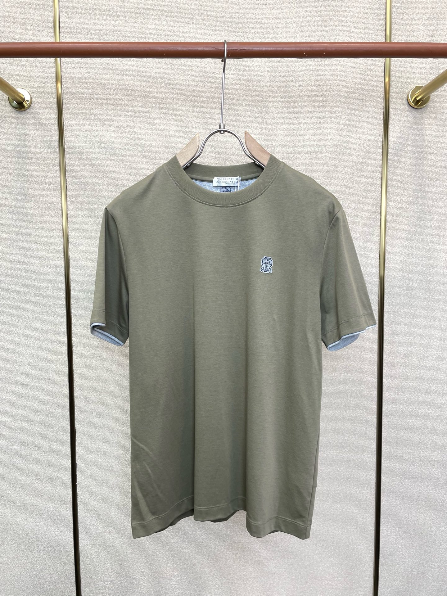。BC-Brunello Cucinali布鲁内洛·库奇内利💥砸锅卖铁都要上的新款新款原单男士休闲短袖 