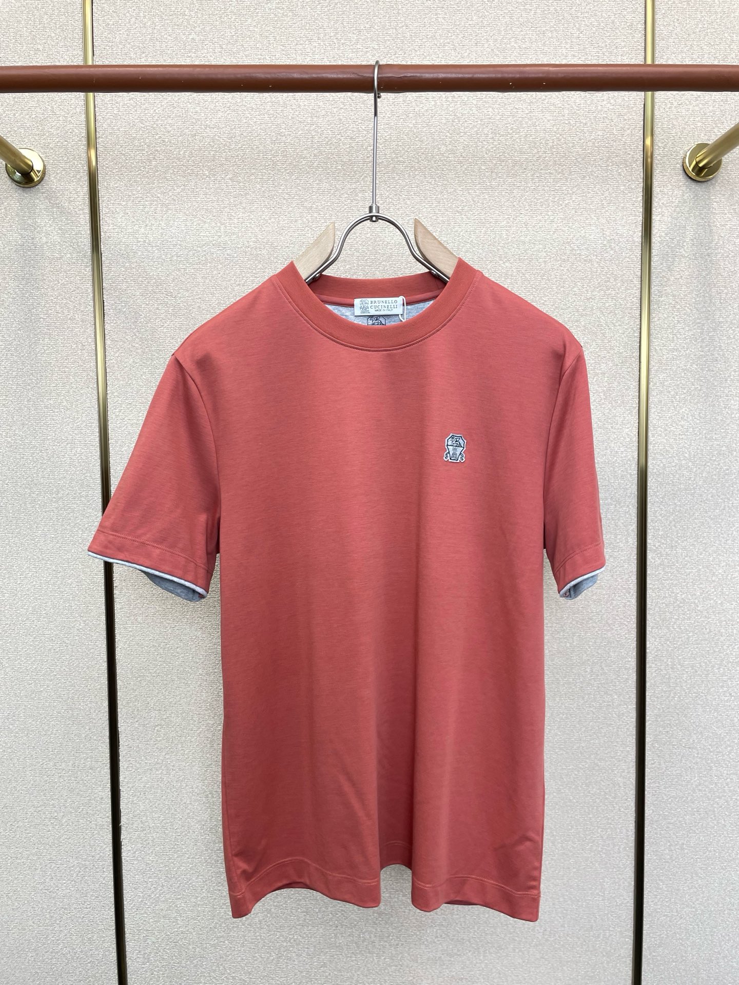 。BC-Brunello Cucinali布鲁内洛·库奇内利💥砸锅卖铁都要上的新款新款原单男士休闲短袖 