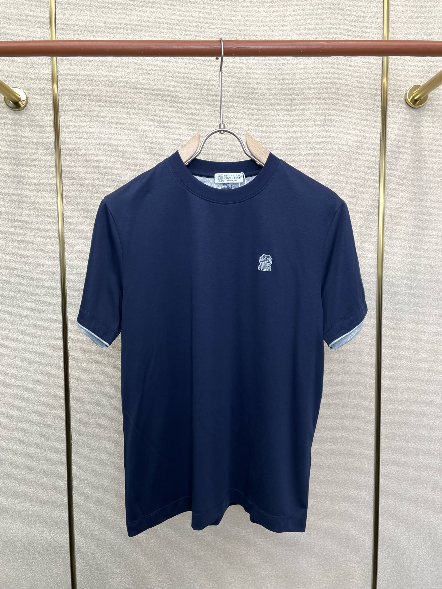 。BC-Brunello Cucinali布鲁内洛·库奇内利💥砸锅卖铁都要上的新款新款原单男士休闲短袖 