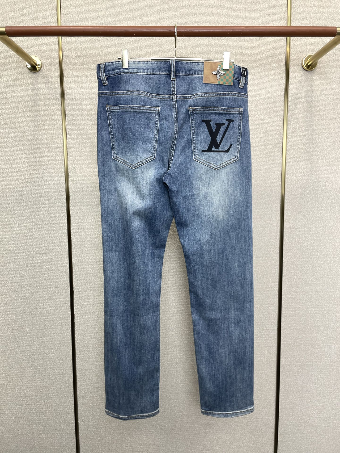 。Louis Vuitton路易威登💥砸锅卖铁都要上的新款新款休闲牛仔裤👖高端版本 专柜定制面料 透气舒