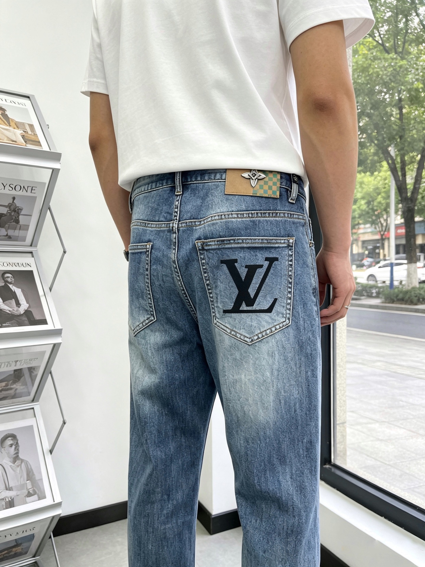 。Louis Vuitton路易威登💥砸锅卖铁都要上的新款新款休闲牛仔裤👖高端版本 专柜定制面料 透气舒
