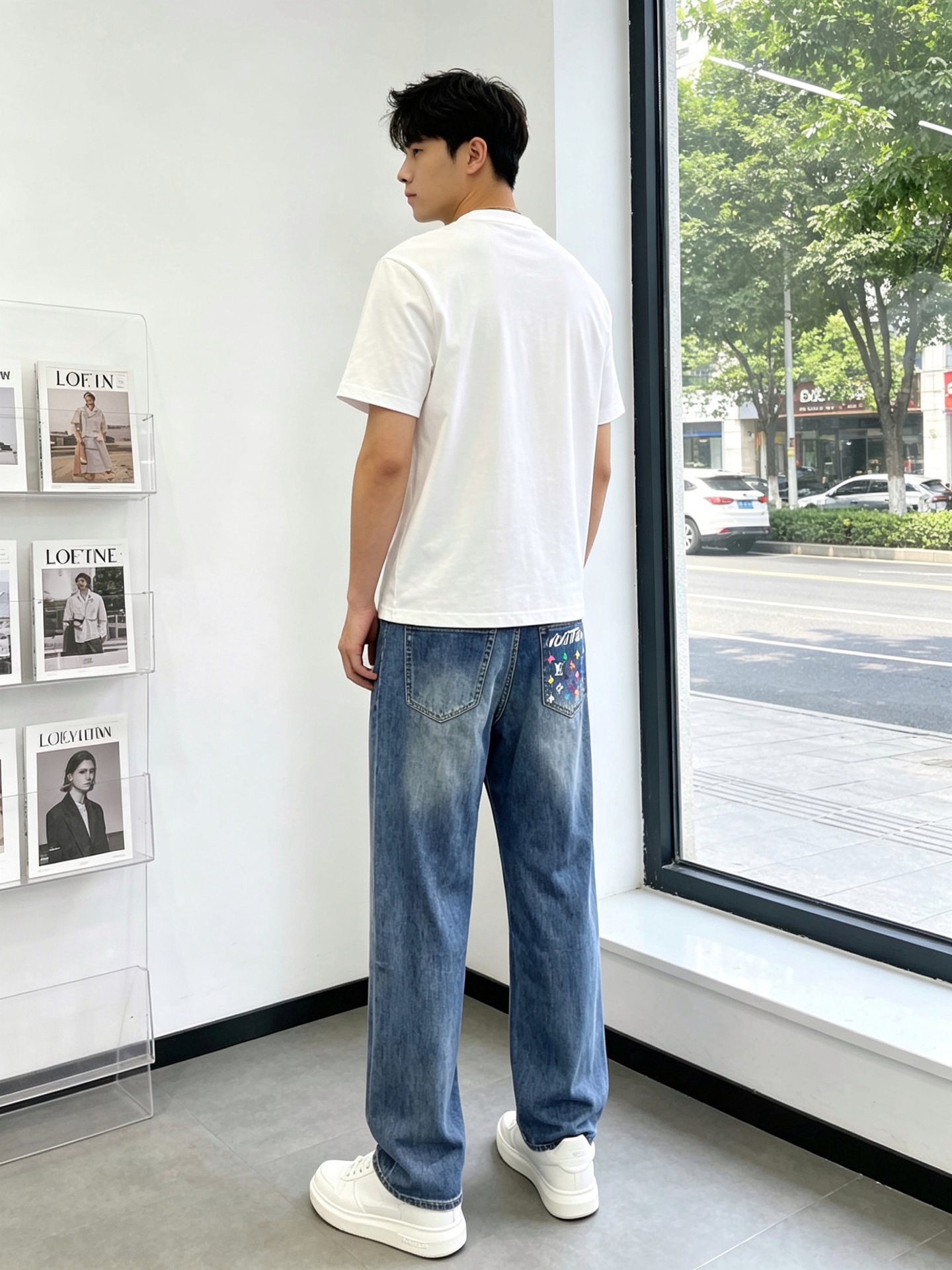 。Louis Vuitton路易威登💥砸锅卖铁都要上的新款新款休闲牛仔裤👖高端版本 专柜定制面料 透气舒