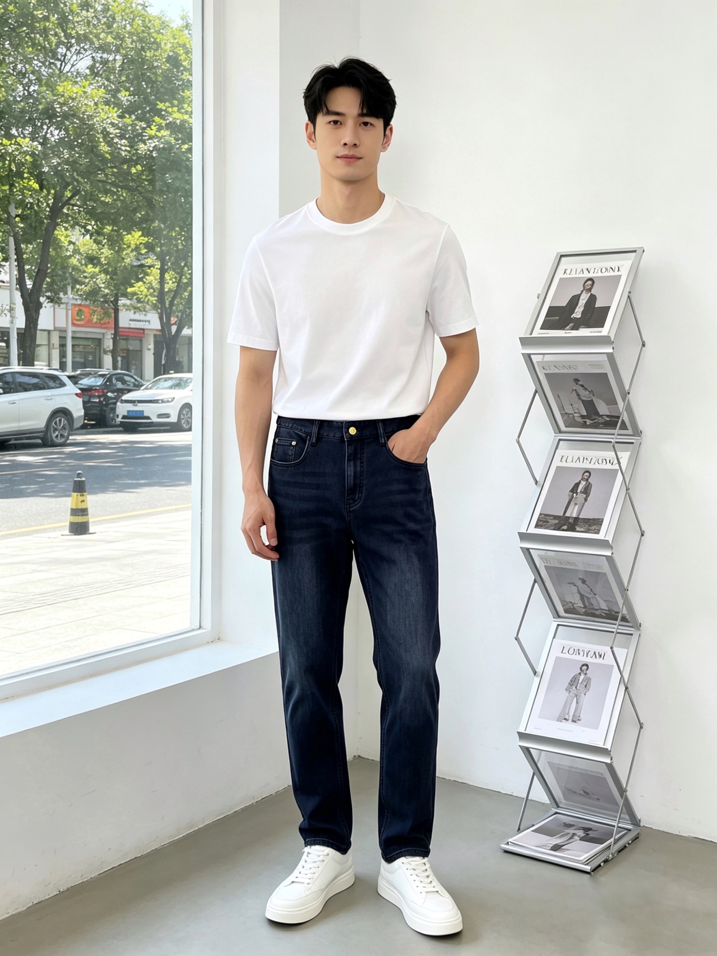 。Burberry巴宝莉💥砸锅卖铁都要上的新款新款休闲牛仔裤👖高端版本 专柜定制面料 透气舒适度高，细节