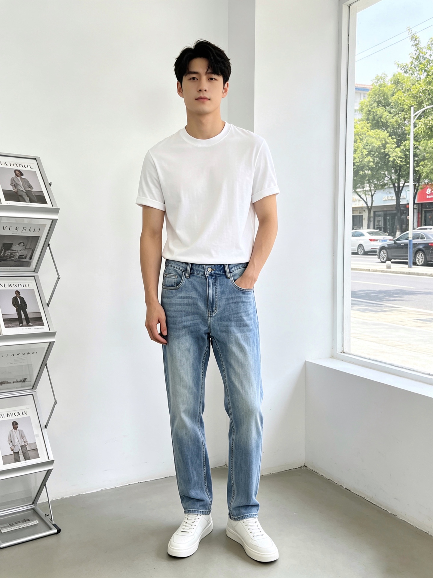 NO:873956,.ARMANI is a high-end version of the new casual jeans that everyone wants to sell. Customized fabrics at the counter. Highly breathable and comfortable, with impeccable details. The brand element design concept embodies high quality. It feels delicate and soft!  It presents a casual cut and the upper body shape is awesome!  Code number 29-42,,armani,armani,jeans,19860909.ARMANI阿玛尼砸锅卖铁都要上的新款新款休闲牛仔裤高端版本 专柜定制面料 透气舒适度高,细节无可挑剔,品牌元素设计理念,体现高品质.手感细腻柔软！呈现休闲裁剪,上身版型超赞！码数29-42,,armani,armani,jeans,,Men's clothing