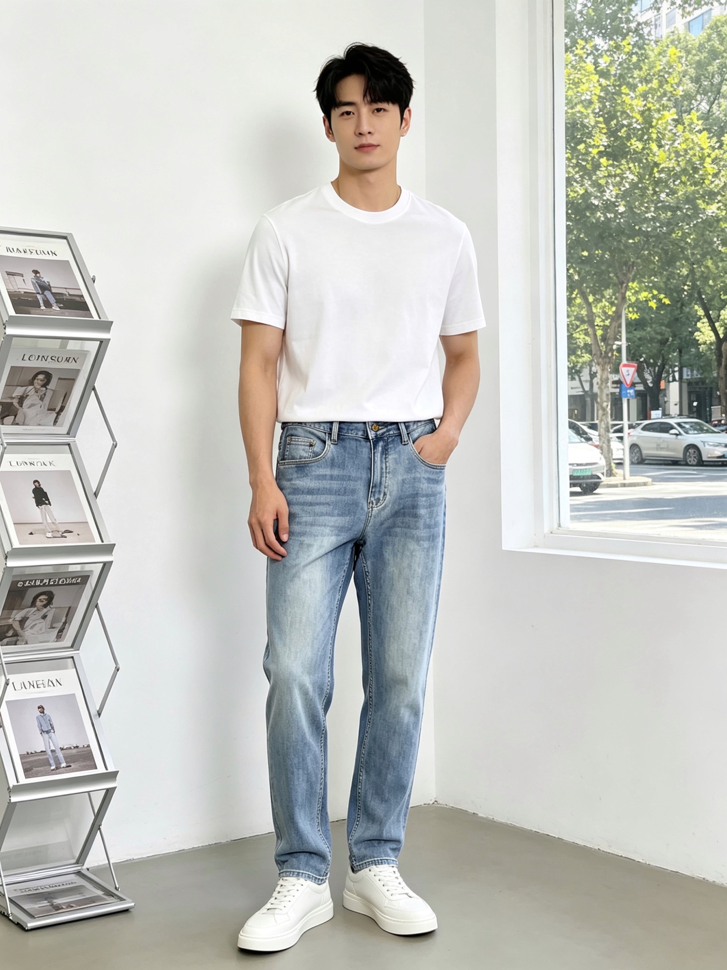 NO:916577,.Dior’s high-end version of the new casual jeans that everyone wants to buy. Customized fabrics at the counter. Highly breathable and comfortable, with impeccable details. The brand element design concept reflects high quality. It feels delicate and soft!  It presents a casual cut and the upper body shape is awesome!  Code number 29-42,,dior,dior,jeans,19860909.Dior迪奥砸锅卖铁都要上的新款新款休闲牛仔裤高端版本 专柜定制面料 透气舒适度高,细节无可挑剔,品牌元素设计理念,体现高品质.手感细腻柔软！呈现休闲裁剪,上身版型超赞！码数29-42,,dior,dior,jeans,,Men's clothing