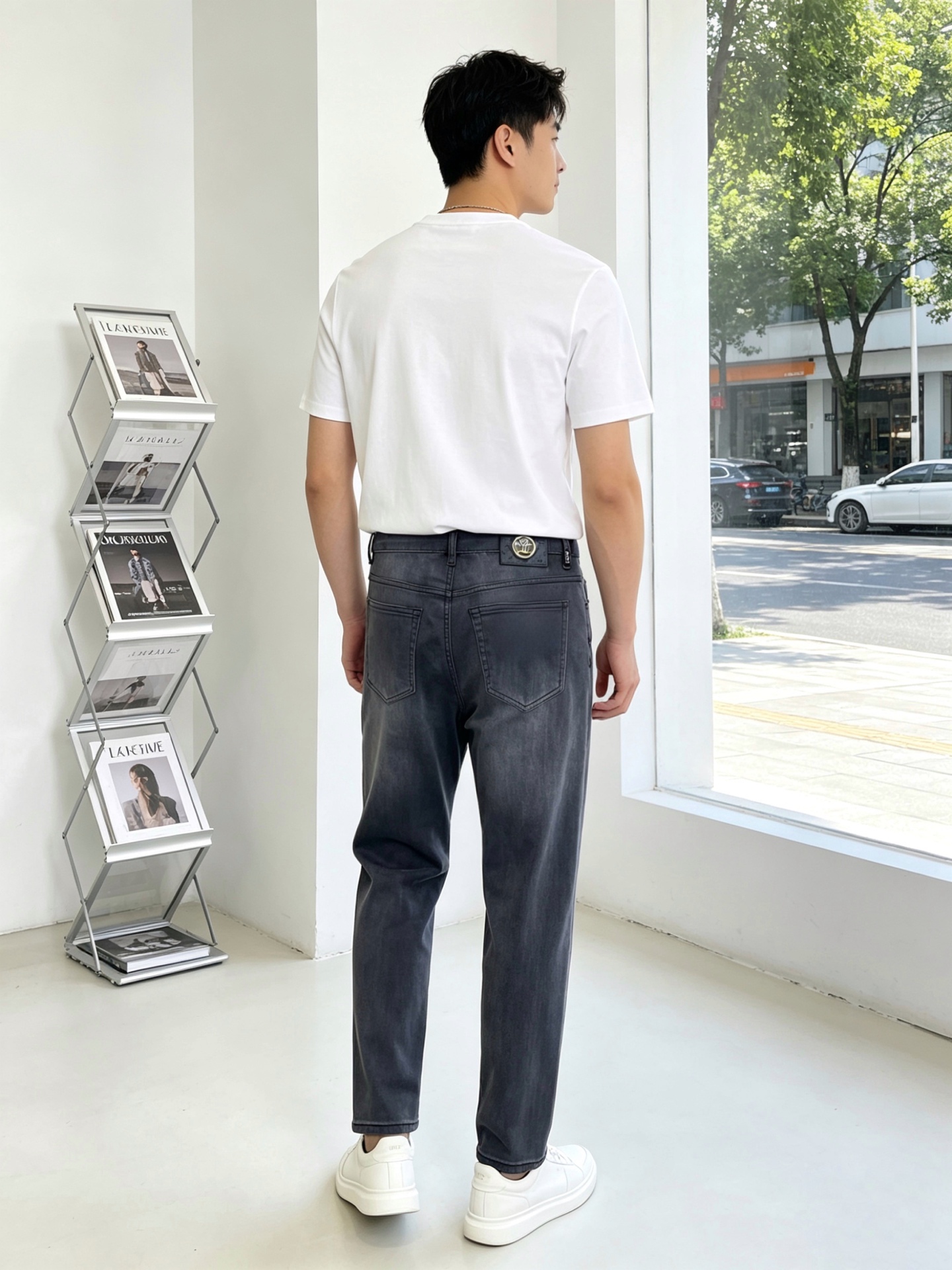 。Louis Vuitton路易威登💥独家专供新款休闲牛仔裤👖高端版本 专柜定制面料 透气舒适度高，细节