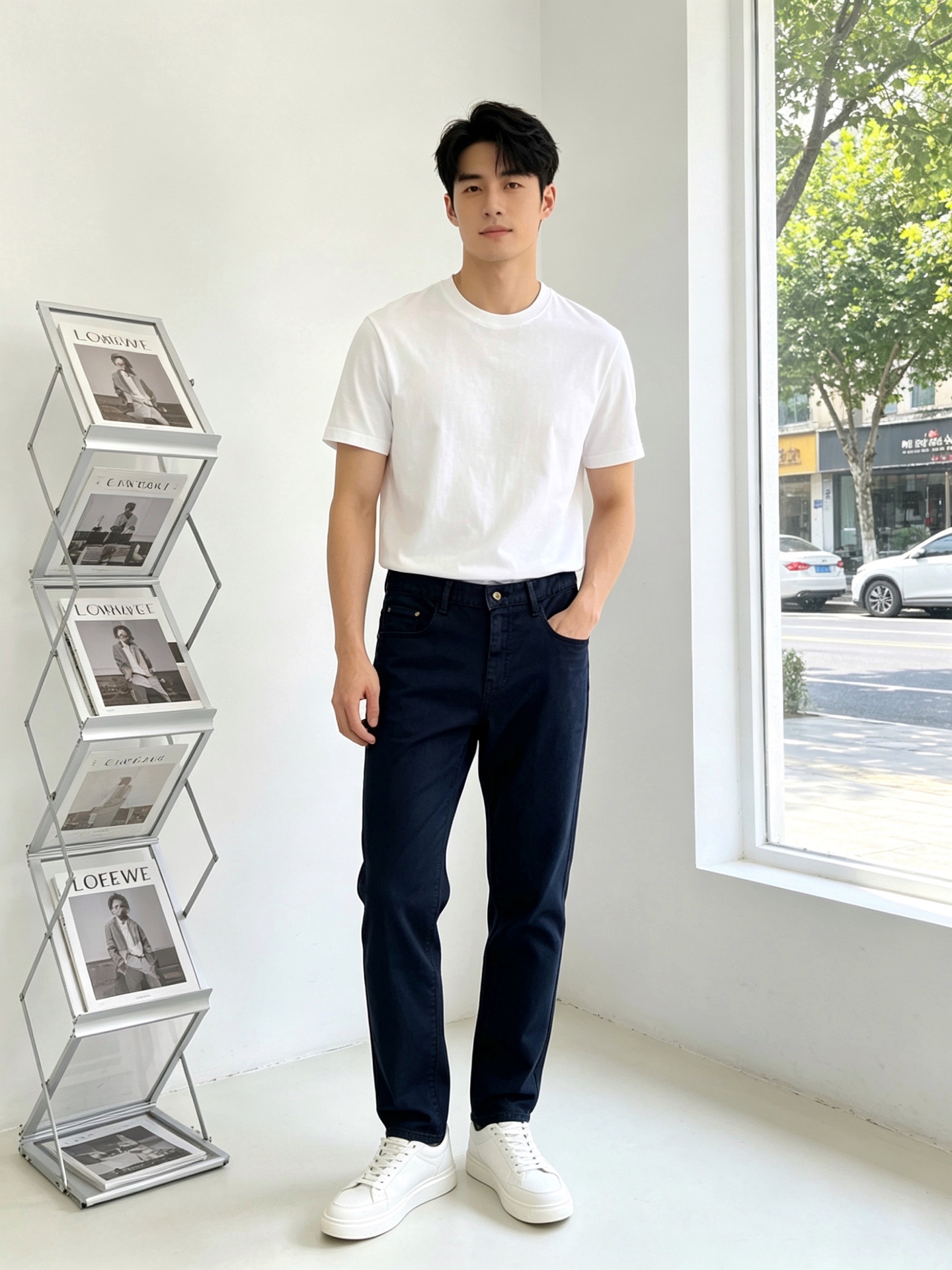 NO:837916,.LOEWE exclusively provides high-end versions of new casual jeans. Custom-made fabrics at the counter. Highly breathable and comfortable, with impeccable details. The brand element design concept embodies high quality. It feels delicate and soft!  It presents a casual cut and the upper body shape is awesome!  Code number 29-42,,loewe,loewe,jeans,19860909.LOEWE罗意威独家专供新款休闲牛仔裤高端版本 专柜定制面料 透气舒适度高,细节无可挑剔,品牌元素设计理念,体现高品质.手感细腻柔软！呈现休闲裁剪,上身版型超赞！码数29-42,,loewe,loewe,jeans,,Men's clothing