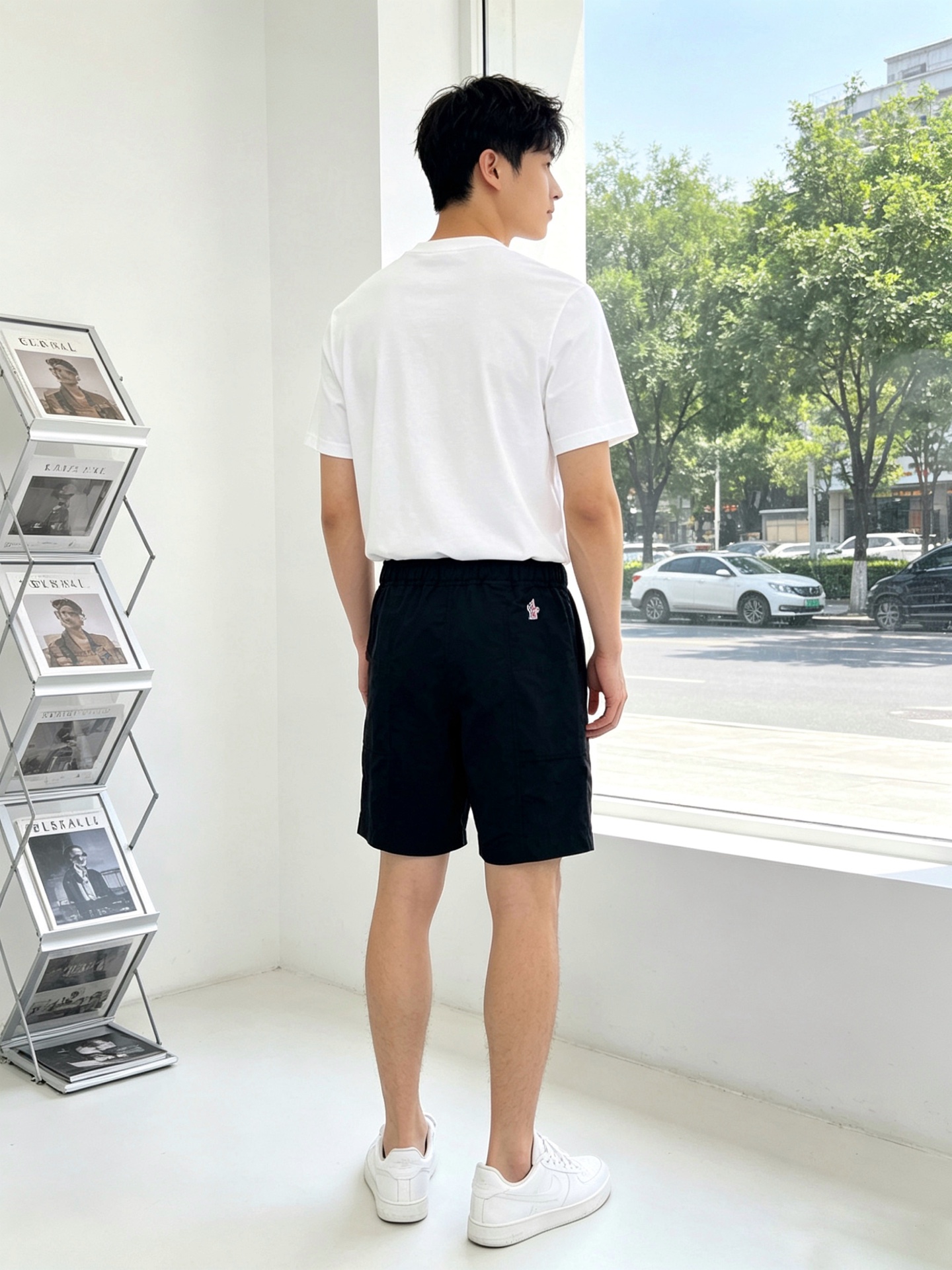 。Moncler蒙口💥砸锅卖铁都要上的新款新款🩳休闲短裤 高端版本！专柜定制面料 透气舒适度高，细节无可