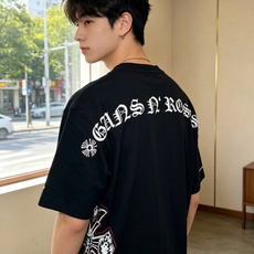 。Chrome hearts克罗心💥砸锅卖铁都要上的新款新款原单男士休闲短袖 高端定制 高端版本 时尚百 。Chrome hearts克罗心💥砸锅卖铁都要上的新款新款原单男士休闲短袖 高端定制 高端版本 时尚百