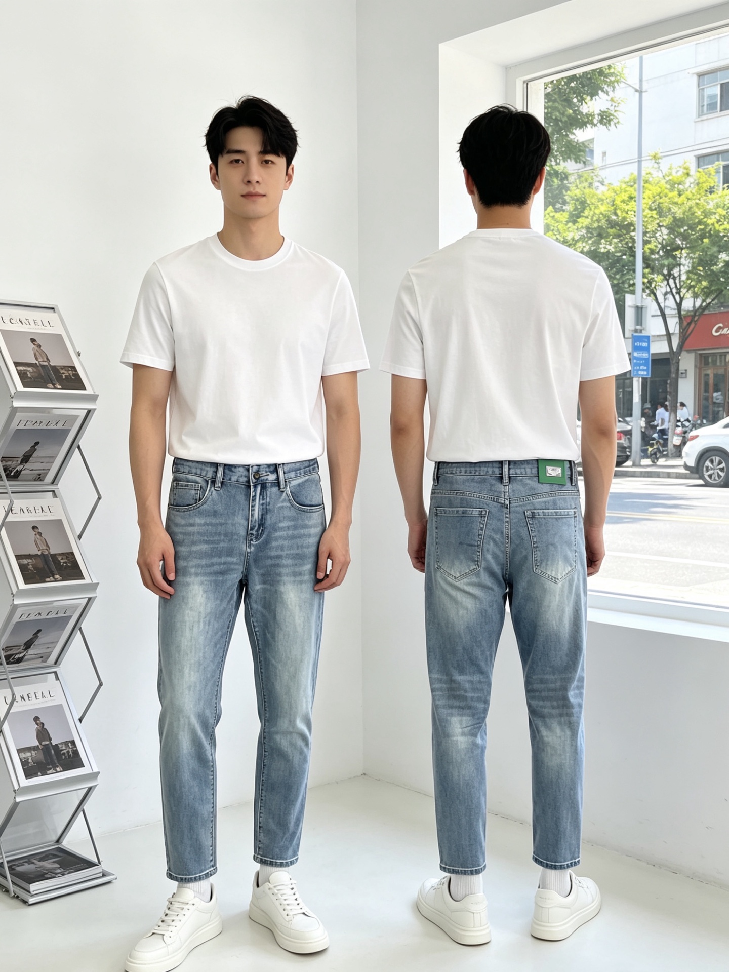 NO:873939,.Masion Margiela is a new high-end version of casual jeans that everyone will buy. Customized fabrics at the counter. Highly breathable and comfortable, with impeccable details. The brand element design concept embodies high quality. It feels delicate and soft!  It presents a casual cut and the upper body shape is awesome!  Code number 29-38 (no 37),,masion margiela,jeans,19860909.Masion Margiela梅森马吉拉砸锅卖铁都要上的新款新款休闲牛仔裤高端版本 专柜定制面料 透气舒适度高,细节无可挑剔,品牌元素设计理念,体现高品质.手感细腻柔软！呈现休闲裁剪,上身版型超赞！码数29-38（无37）,,masion margiela,jeans,,Men's clothing
