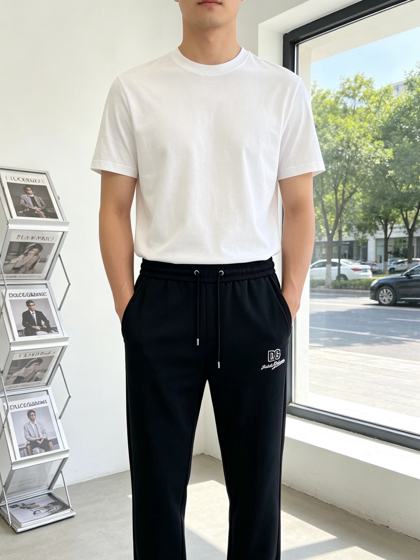 NO:835252,.Dolce&Gabbana exclusively offers new casual pants and trousers, high-end versions!  Imported fabrics are highly breathable and comfortable, with impeccable details. The brand element design concept reflects high quality. It feels delicate and soft!  It presents a casual cut and the upper body shape is awesome!  Size 30-38,,Dolce&Gabbana,Dolce&Gabbana,19860909.Dolce&Gabbana杜嘉班纳独家专供新款 休闲裤 长裤,高端版本！进口面料 透气舒适度高,细节无可挑剔,品牌元素设计理念,体现高品质.手感细腻柔软！呈现休闲裁剪,上身版型超赞！码数30-38,,Dolce&Gabbana,Dolce&Gabbana,,Men's clothing