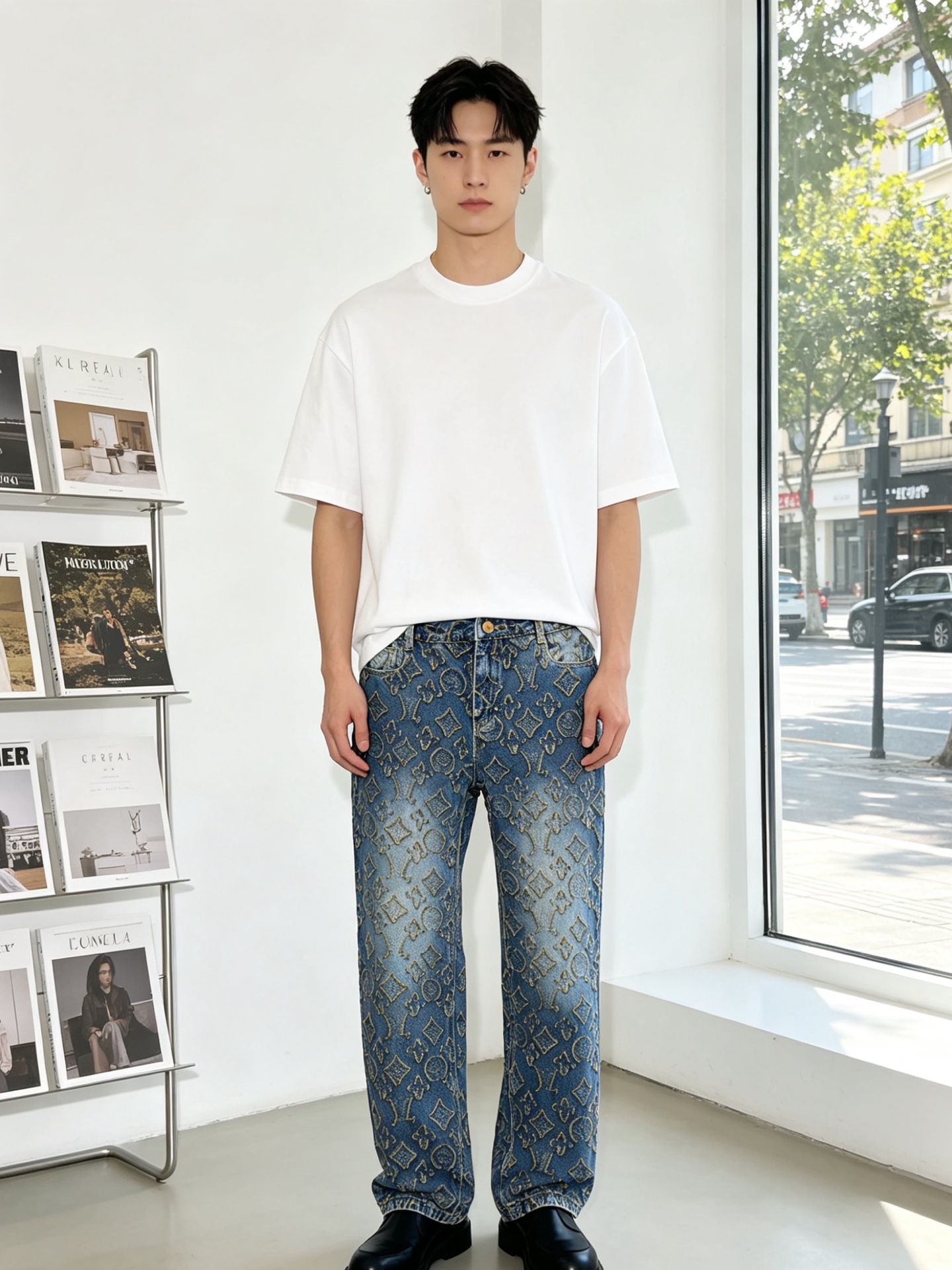 NO:836313,.Louis Vuitton exclusive new high-end version of casual jeans!  Custom-made fabrics at the counter are highly breathable and comfortable, with impeccable details and brand element design concepts, reflecting high quality. It feels delicate and soft!  It presents a casual cut and the upper body shape is awesome!  Code number: 30-36,,louis vuitton,louis vuitton,jeans,19860909.Louis Vuitton路易威登独家专供新款 休闲牛仔裤高端版本！专柜定制面料 透气舒适度高,细节无可挑剔,品牌元素设计理念,体现高品质.手感细腻柔软！呈现休闲裁剪,上身版型超赞！码数: 30-36,,louis vuitton,louis vuitton,jeans,,Men's clothing