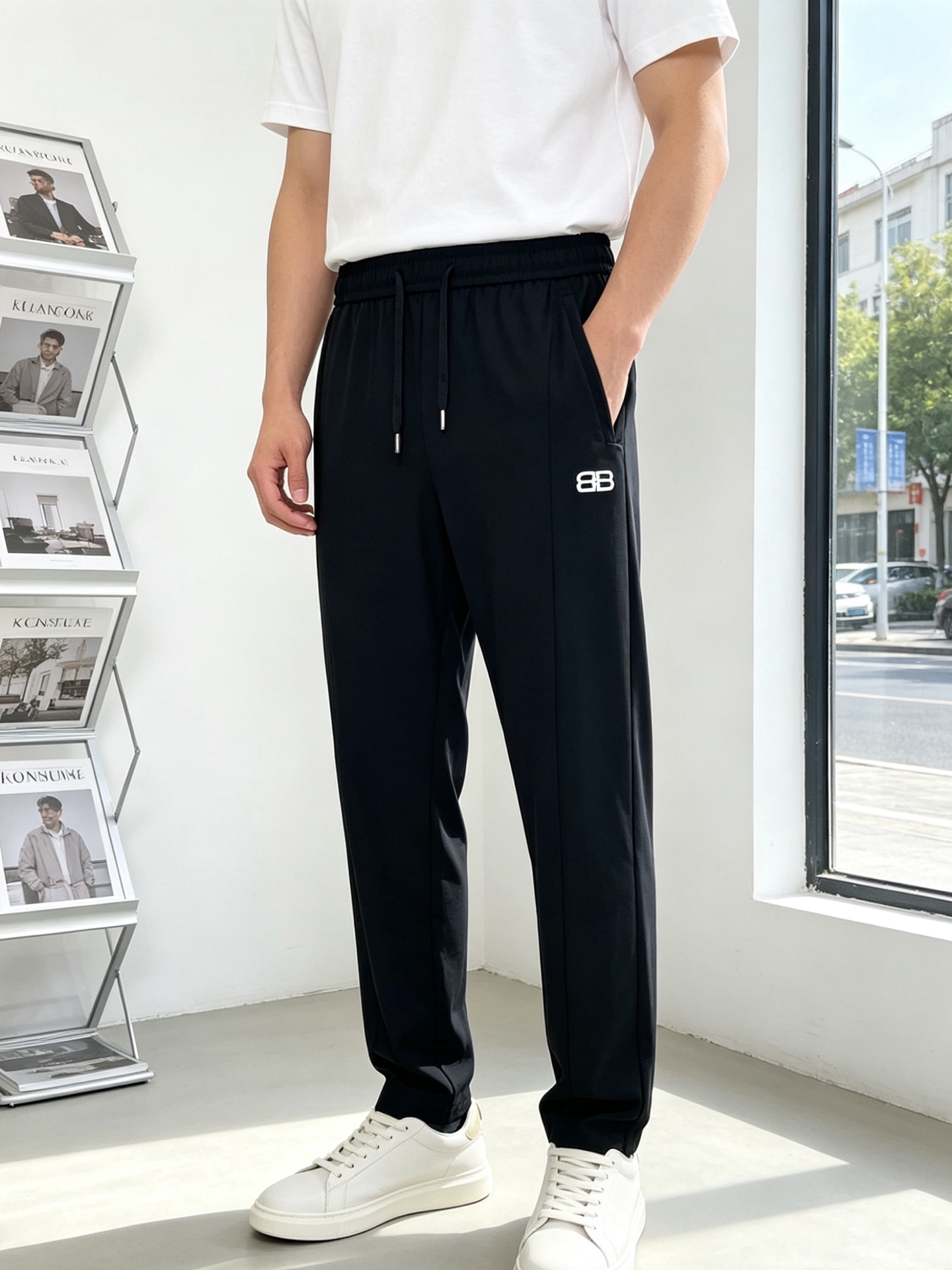 NO:836279,.Balenciaga exclusively offers new casual pants, high-end version!  Custom-made fabrics at the counter are highly breathable and comfortable, with impeccable details and brand element design concepts, reflecting high quality. It feels delicate and soft!  It presents a casual cut and the upper body shape is awesome!  Size: M-4XL,,balenciaga,balenciaga,19860909.Balenciaga巴黎世家独家专供新款休闲裤 高端版本！专柜定制面料 透气舒适度高,细节无可挑剔,品牌元素设计理念,体现高品质.手感细腻柔软！呈现休闲裁剪,上身版型超赞！码数: M-4XL,,balenciaga,balenciaga,,Men's clothing