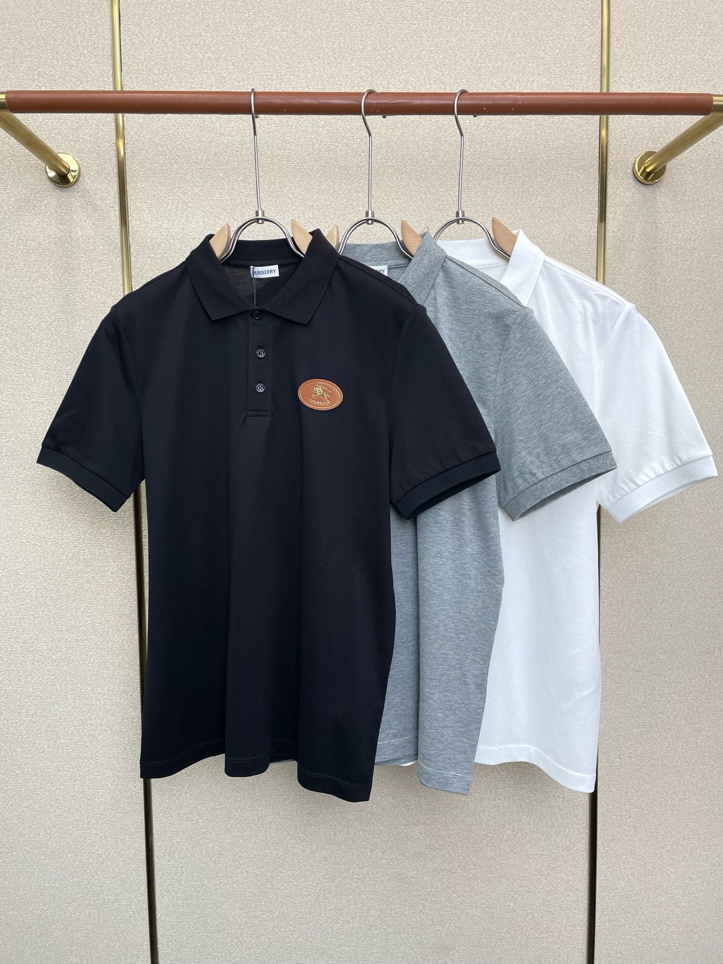 。Burberry巴宝莉💥独家专供新款原单男士休闲短袖 高端定制 高端版本 时尚百搭爆款⚠️⚠️✨✨进口