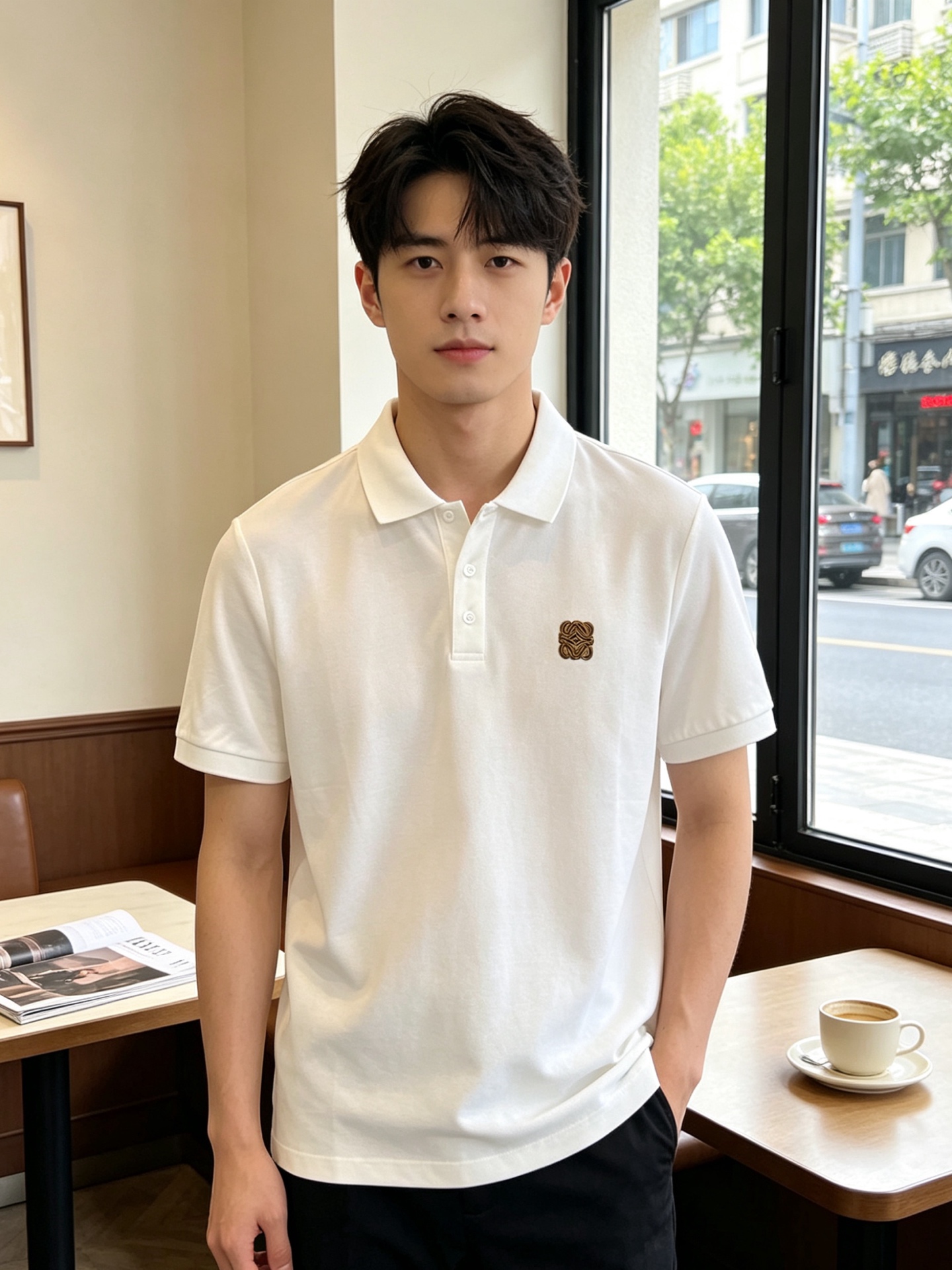 NO:916598,.LOEWE is a must-have new model of original men's casual short-sleeves. High-end customization. High-end version. Fashionable and versatile imported fabrics. Super soft and delicate feel. Skin-friendly and comfortable to wear. High-end boutique. The upper body is finely made by the factory. It is a must-have item for men. Three standards are complete. Size M-3XL,,loewe,loewe,T-shirt,19860909.LOEWE罗意威砸锅卖铁都要上的新款新款原单男士休闲短袖 高端定制 高端版本 时尚百搭爆款进口面料 手感超柔软细腻 穿着亲肤舒适 高端精品 代工厂精细做上身非常赞 男士必备单品 三标齐全 码数M-3XL,,loewe,loewe,T-shirt,,Men's clothing